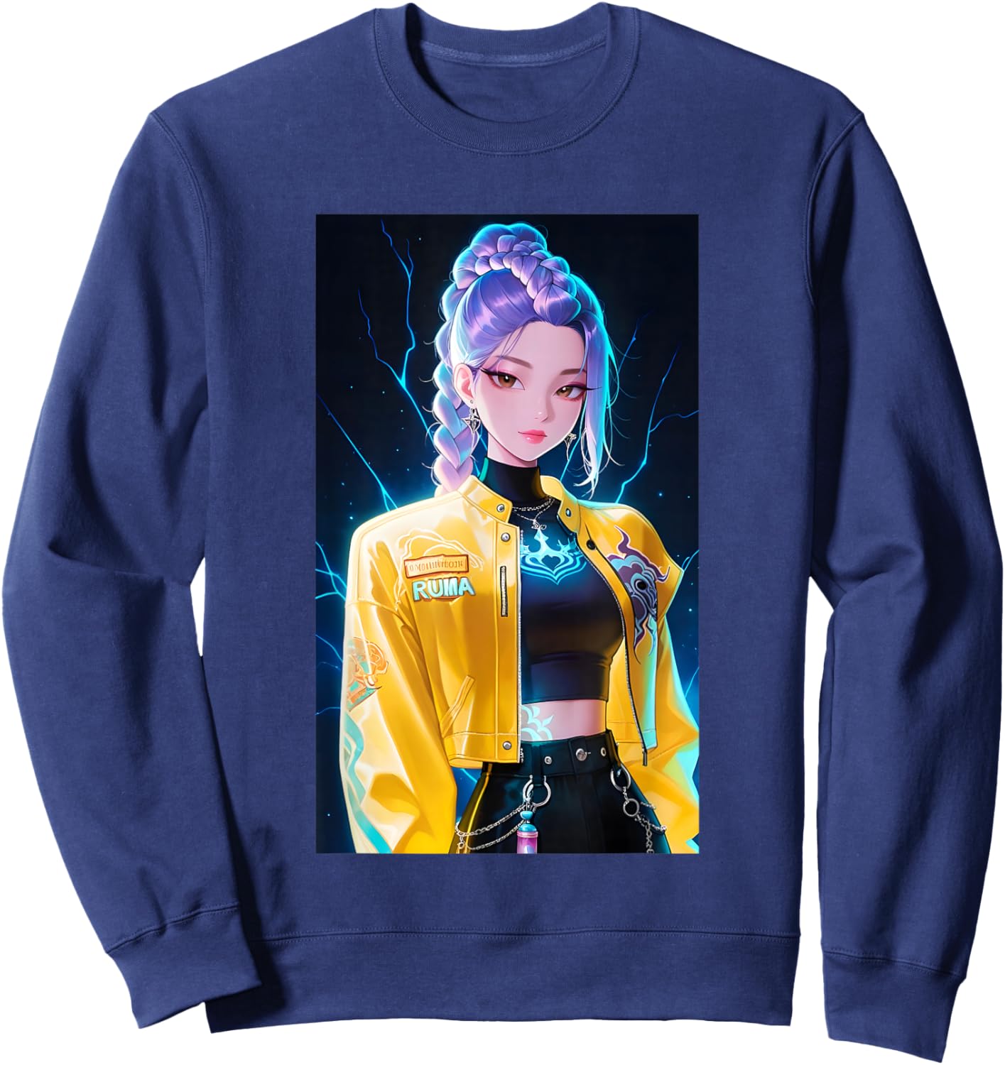 Cute Rumi Sweatshirt - Sweatshirt | Navy