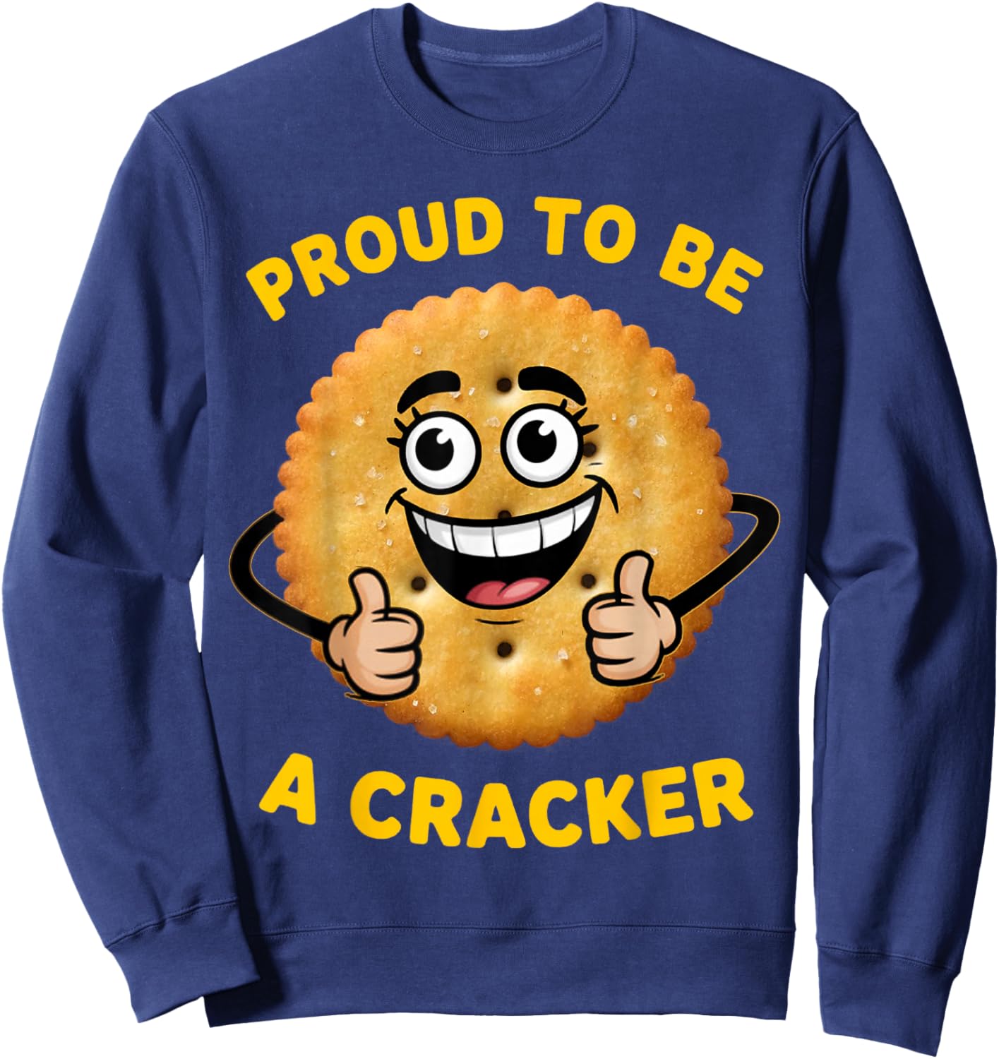 Cute Face Sweatshirt - Sweatshirt | Navy