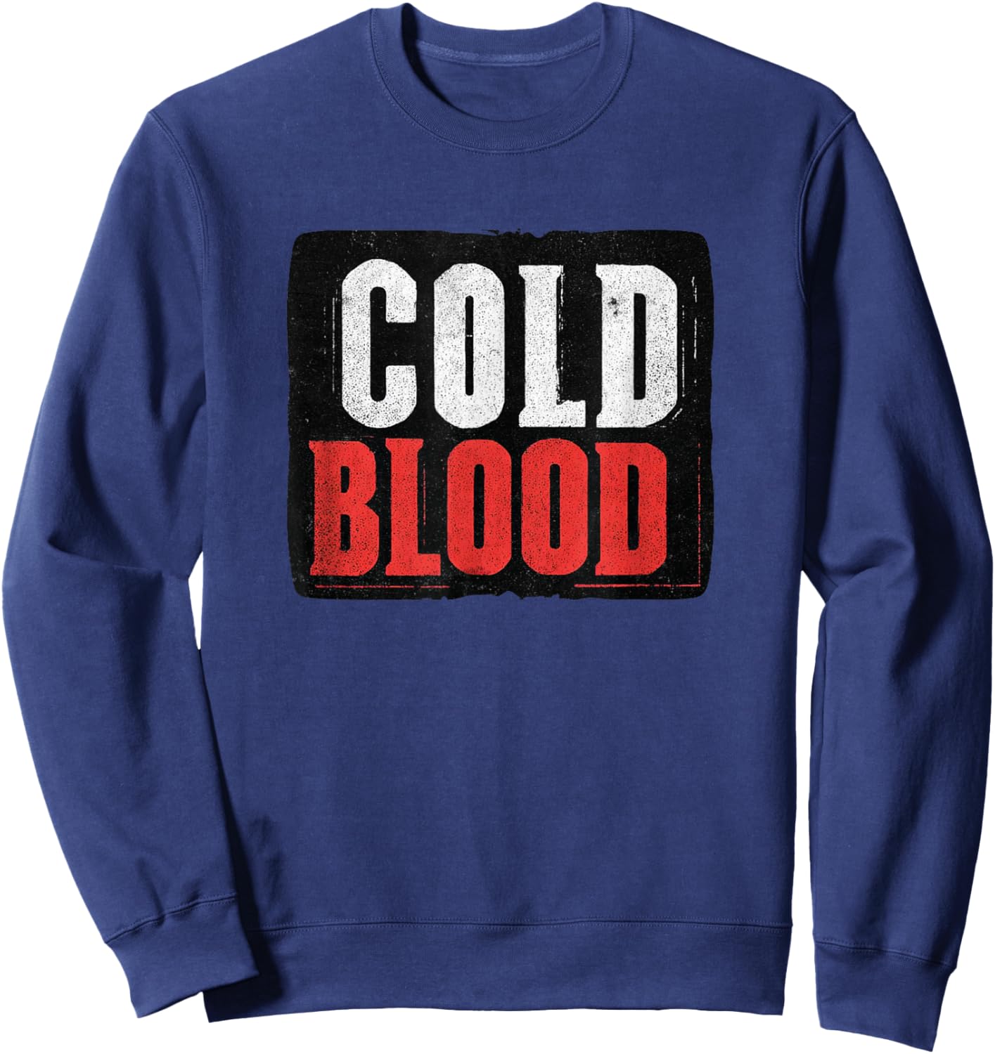 Amazing Cold Blood Graphic Costume Sweatshirt - Sweatshirt | Navy