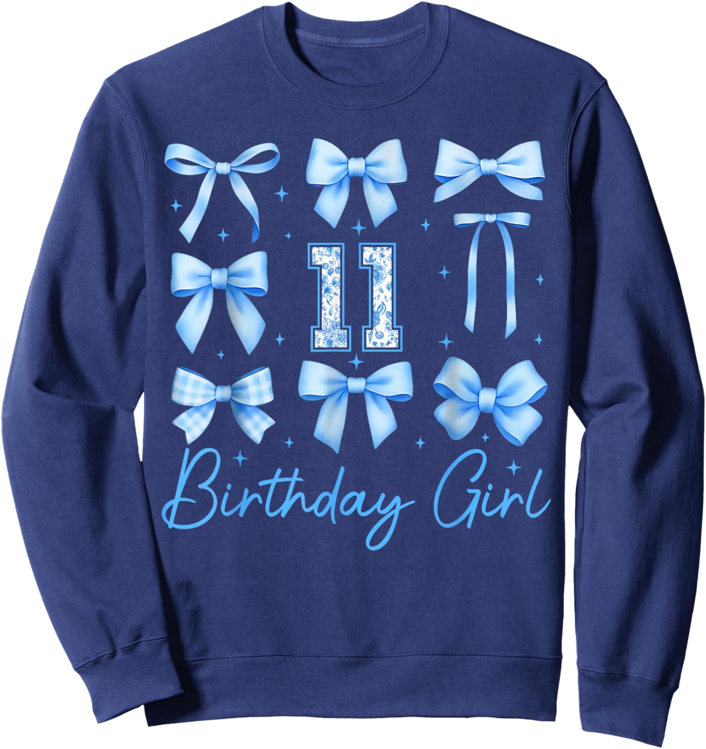 Floral Toile Sweatshirt - Sweatshirt | Navy