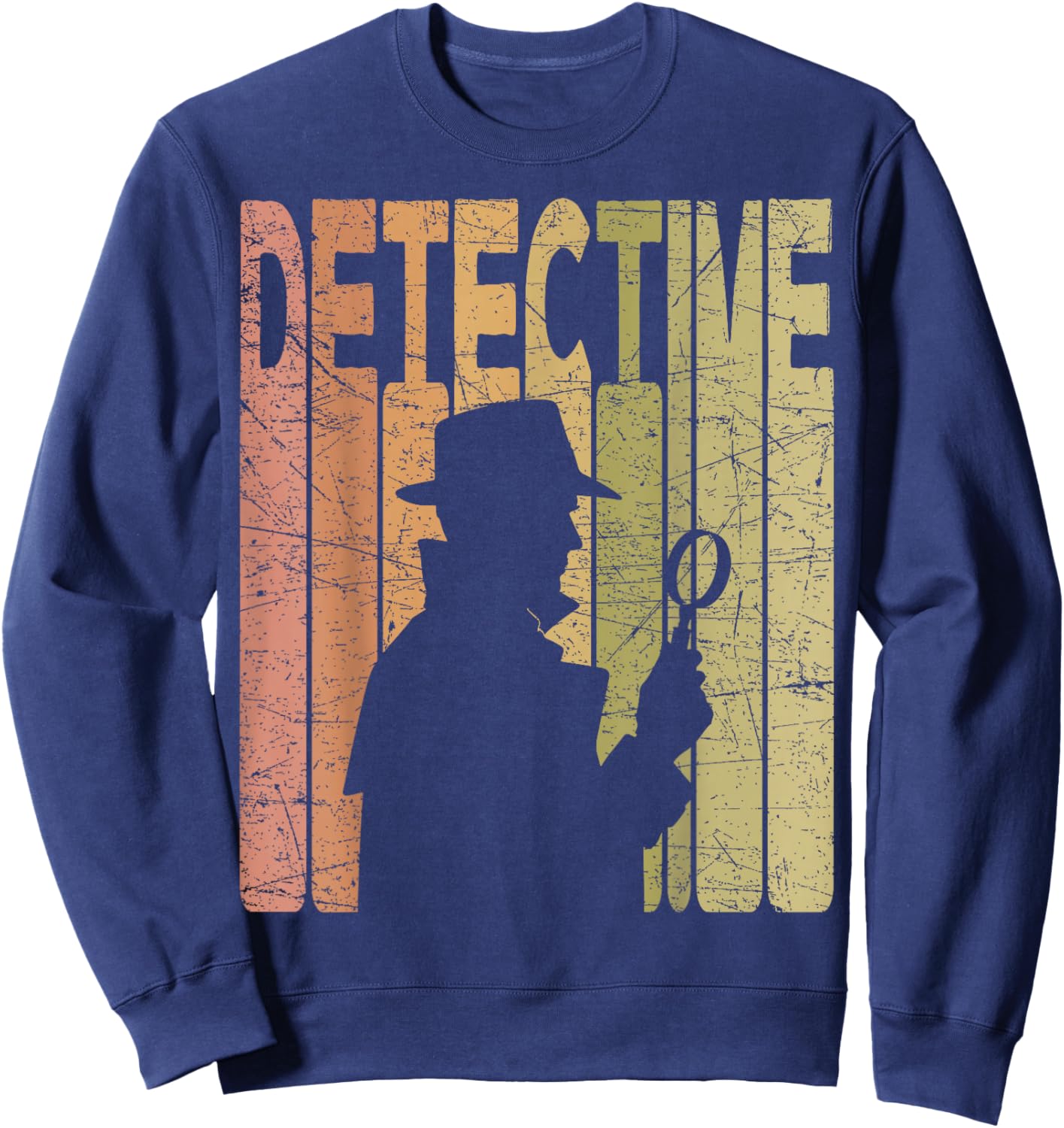 Detective Vintage Sweatshirt - Sweatshirt | Navy