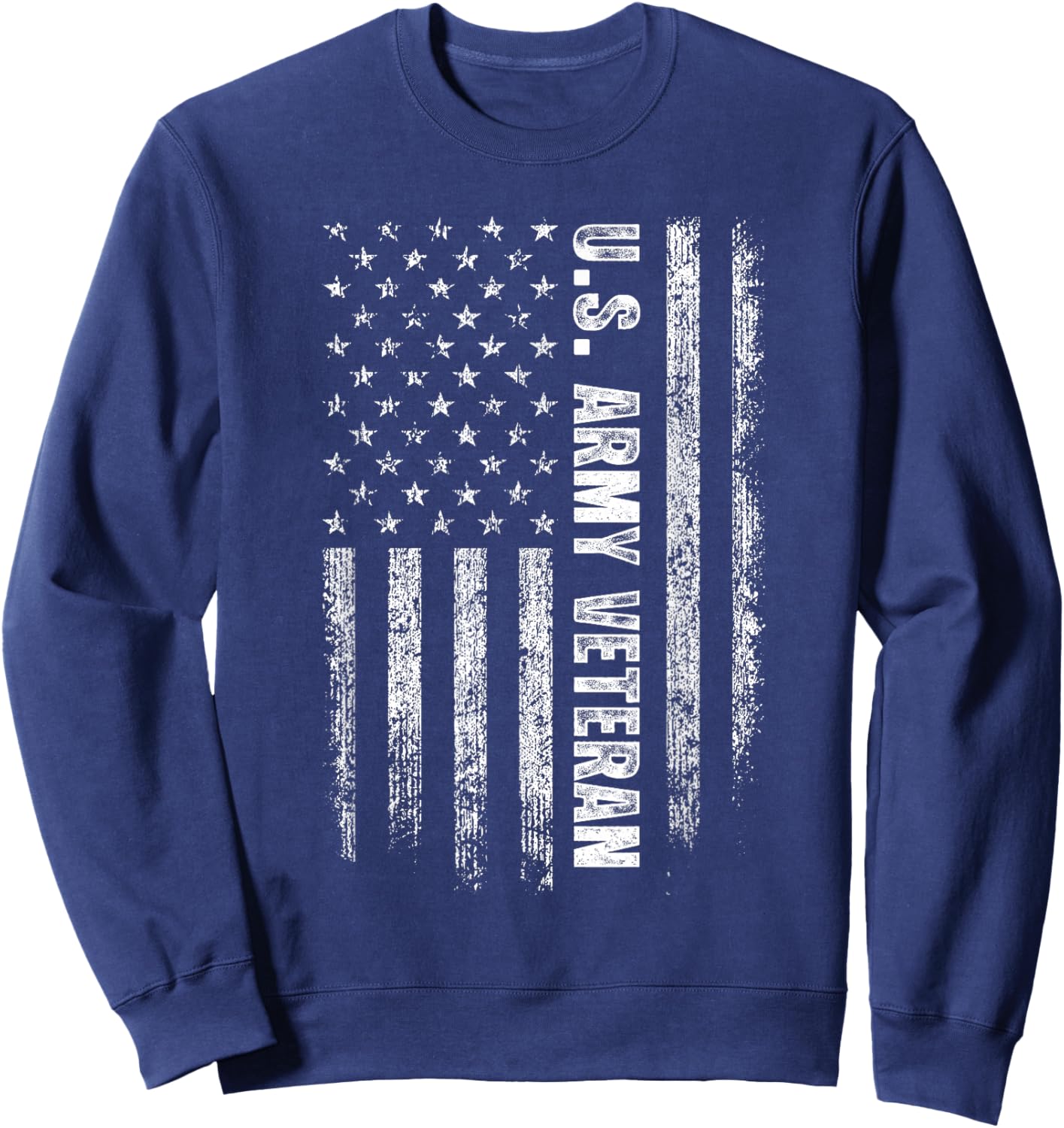 US Army Veteran Dad Veterans Day Birthday Thank You Sweatshirt - Sweatshirt | Navy