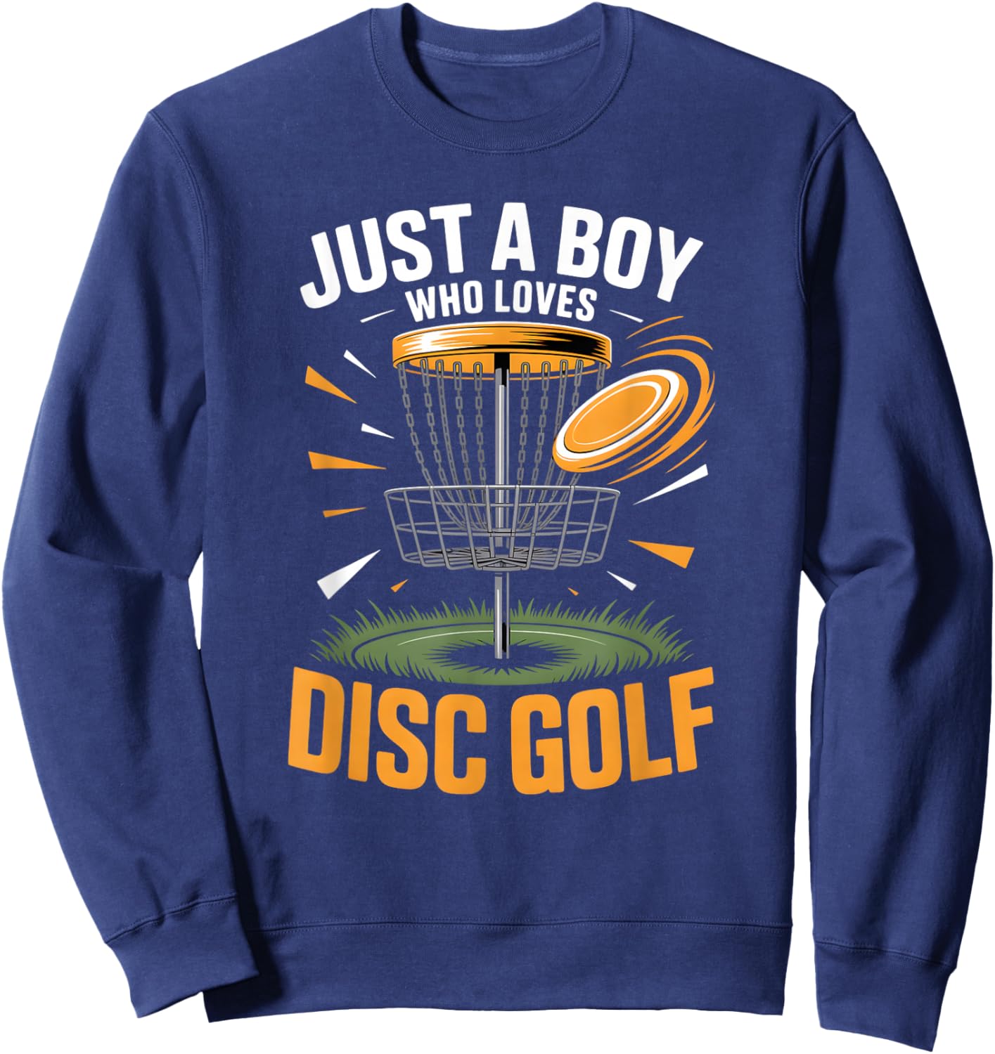 Boys Disc Golf Sweatshirt - Sweatshirt | Navy