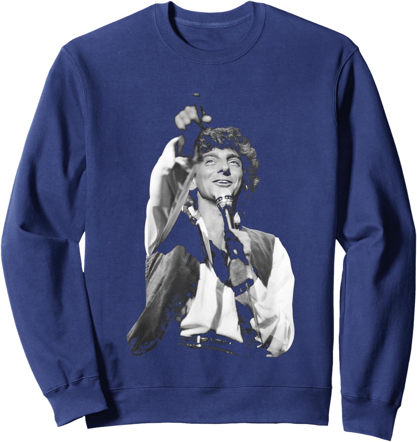 Barry Manilow Live in Concert Blenheim Palace 1983 Sweatshirt - Sweatshirt | Navy