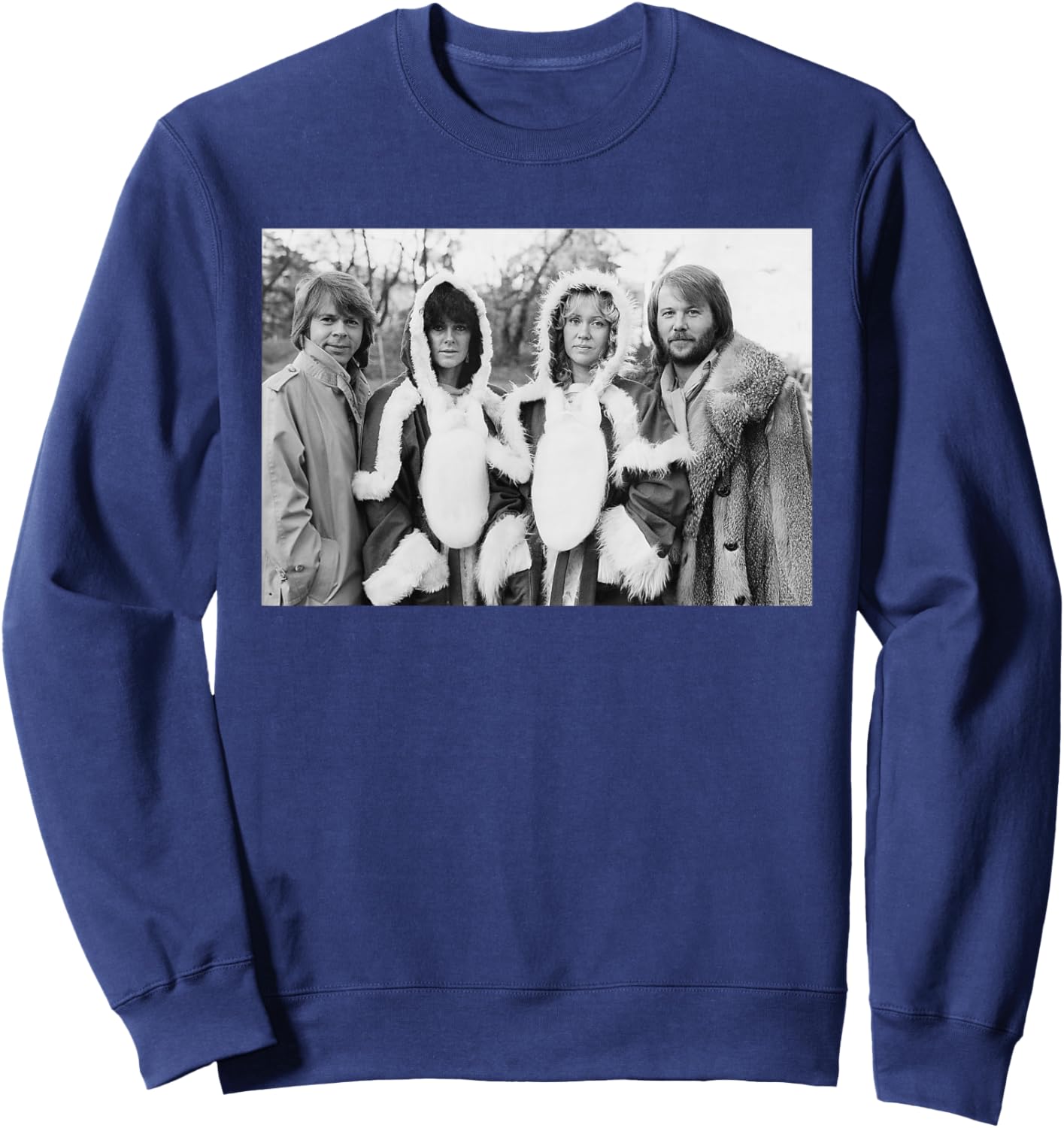 ABBA at Christmas Super Trouper 1980 Sweatshirt - Sweatshirt | Navy