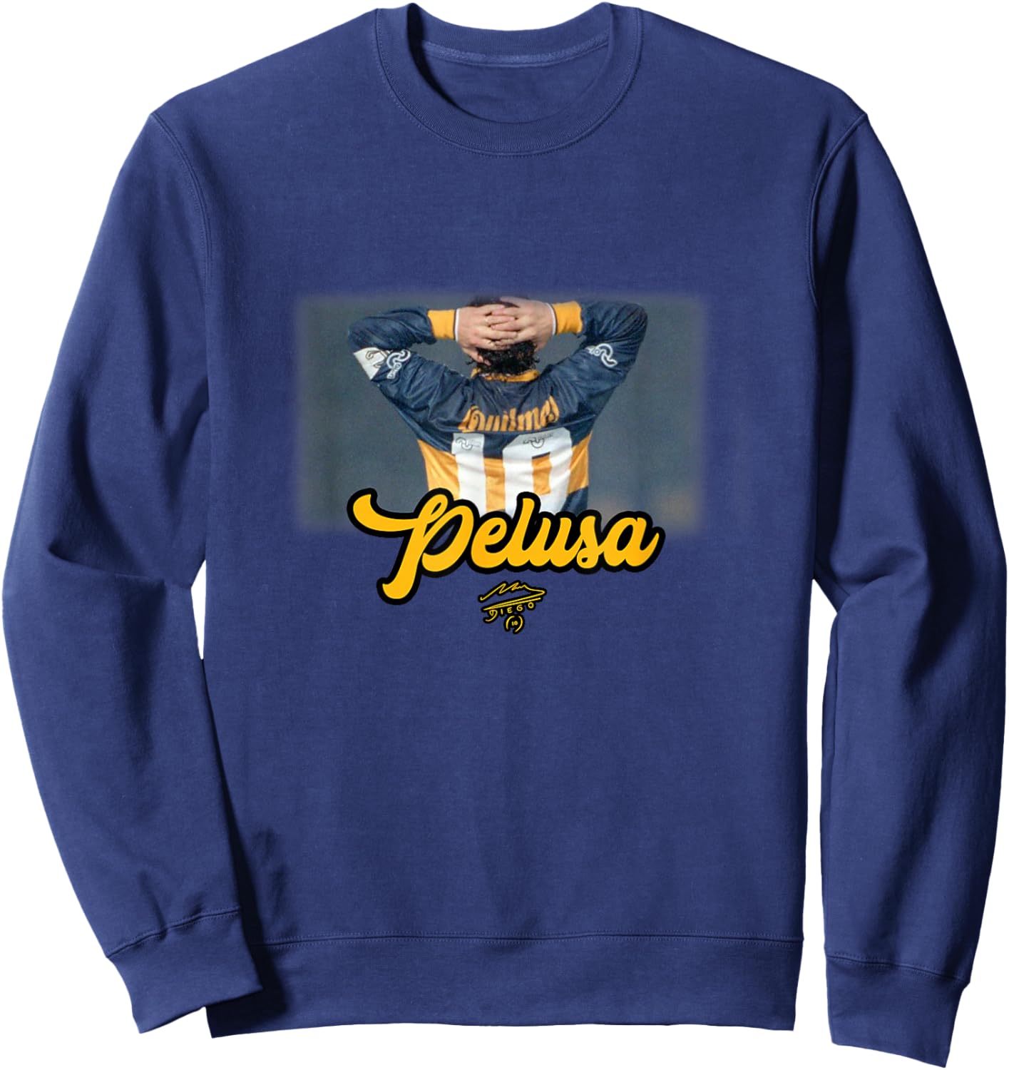 Maradona Pelusa Sweatshirt - Sweatshirt | Navy