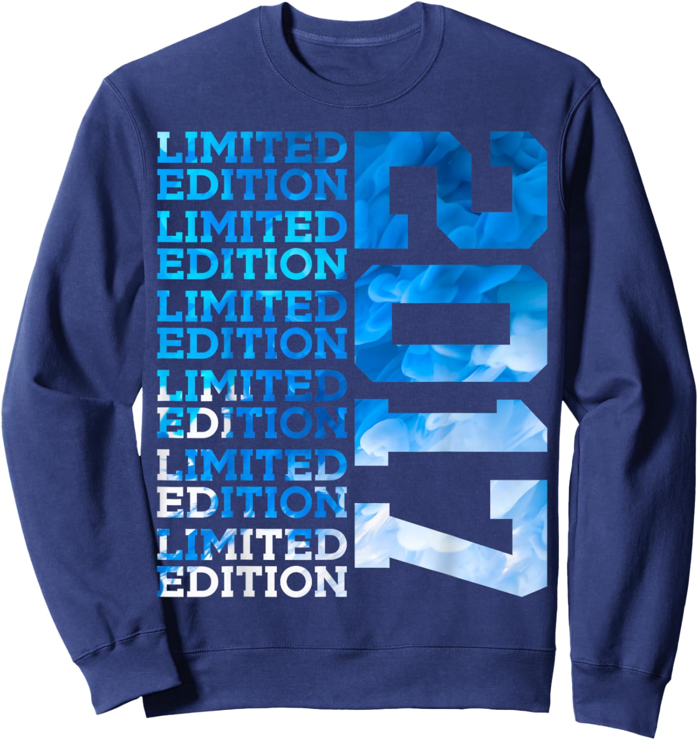 9 Years Limited Edition 2017 9TH Birthday Sweatshirt - Sweatshirt | Navy