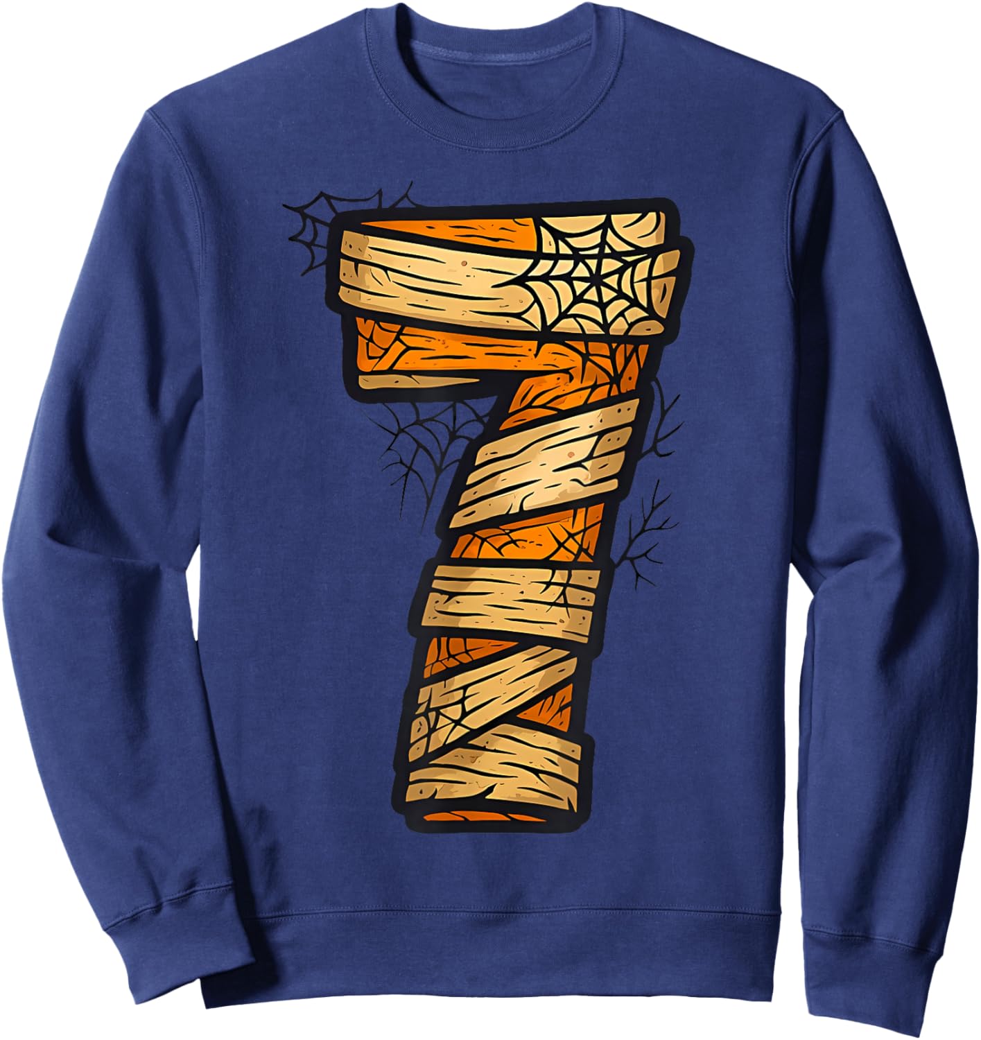 Couple Halloween Costume Duo Halloween Costume 6 7 Rizz Sweatshirt - Sweatshirt | Navy