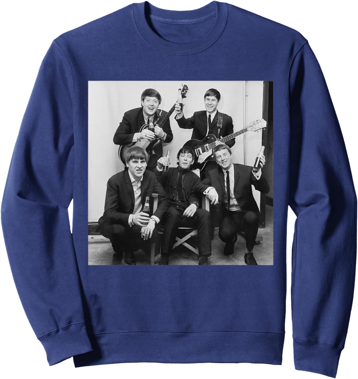 The Animals Portrait House of The Rising Sun 1964 Sweatshirt - Sweatshirt | Navy