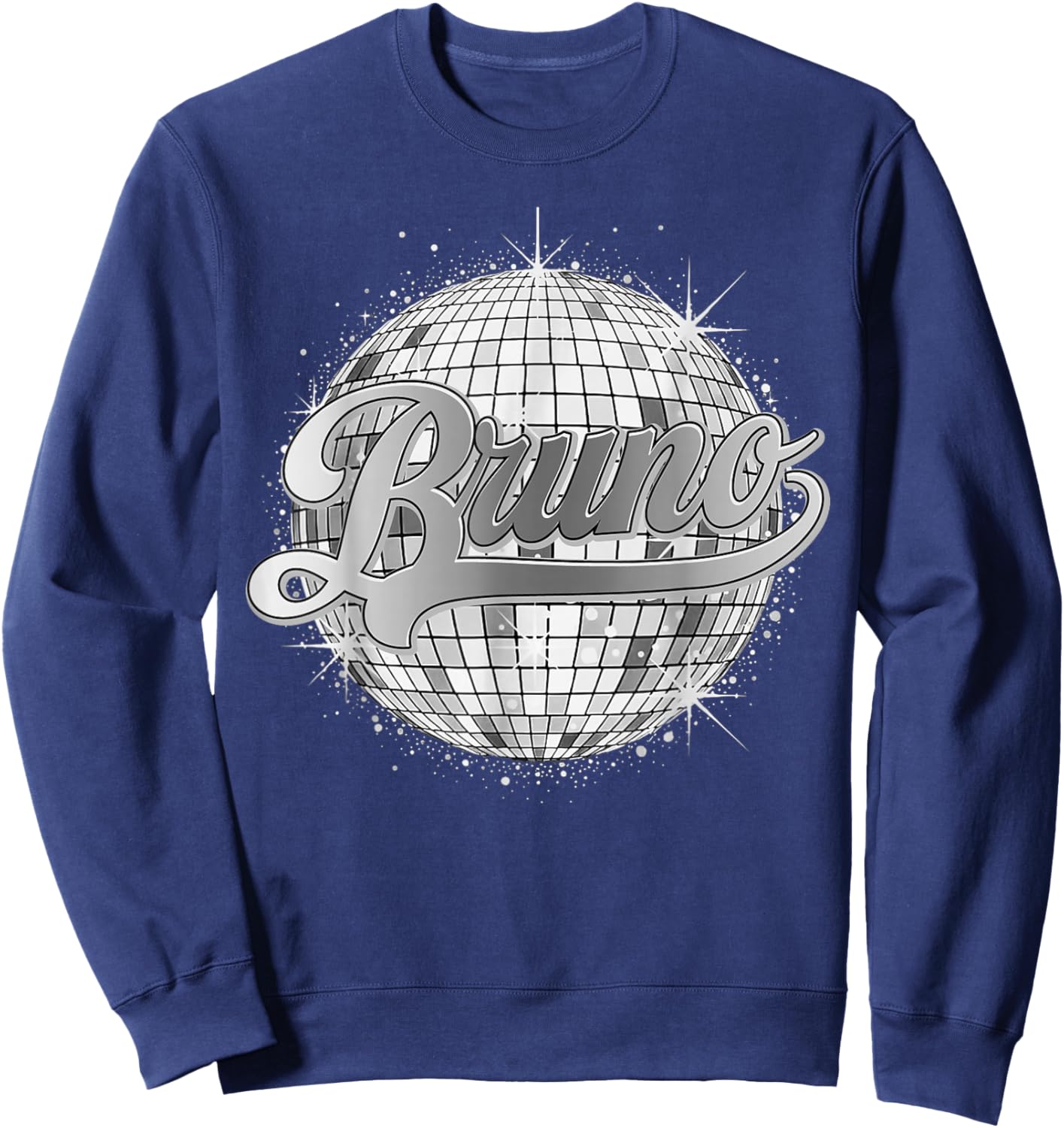 Bruno Disco Party Men Women Sweatshirt - Sweatshirt | Navy