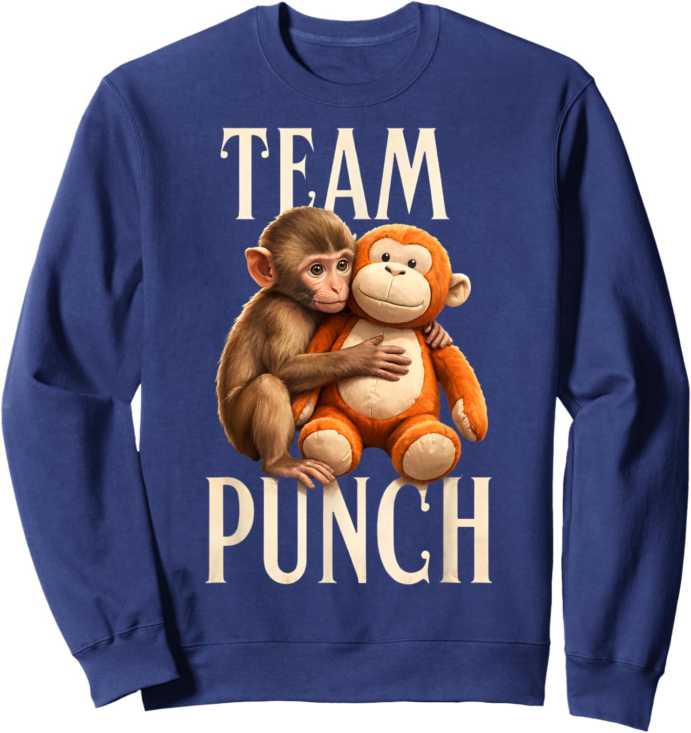 Baby Monkey Punch Team Punch Sweatshirt - Sweatshirt | Navy