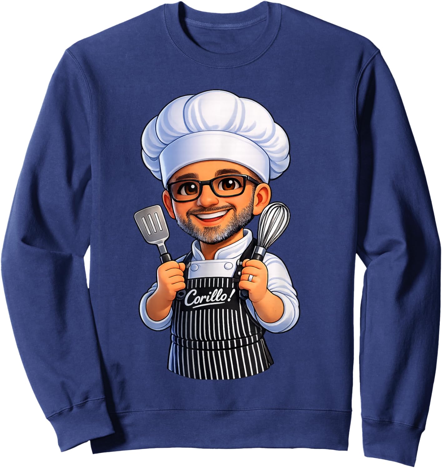 Chef Corillo Sweatshirt - Sweatshirt | Navy