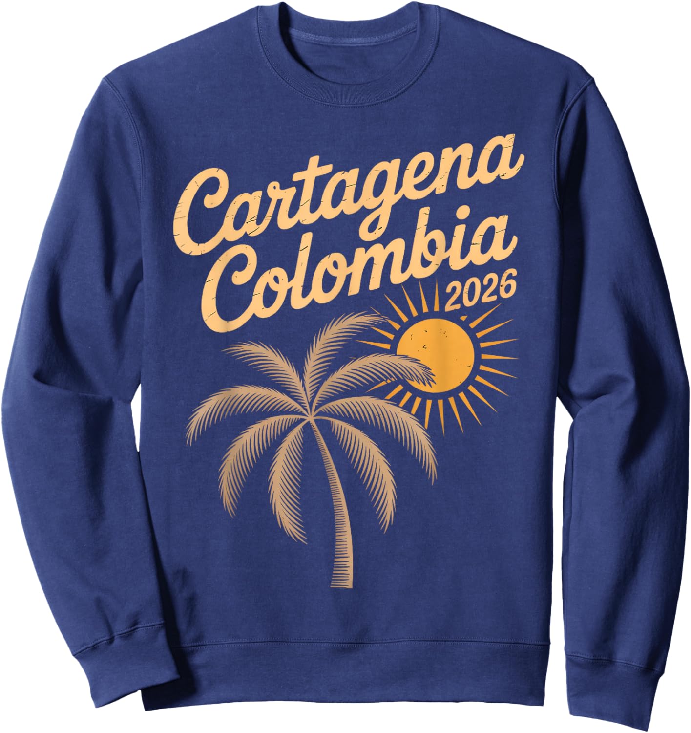 Cartagena Colombia 2026 Family Vacation Matching Sweatshirt - Sweatshirt | Navy