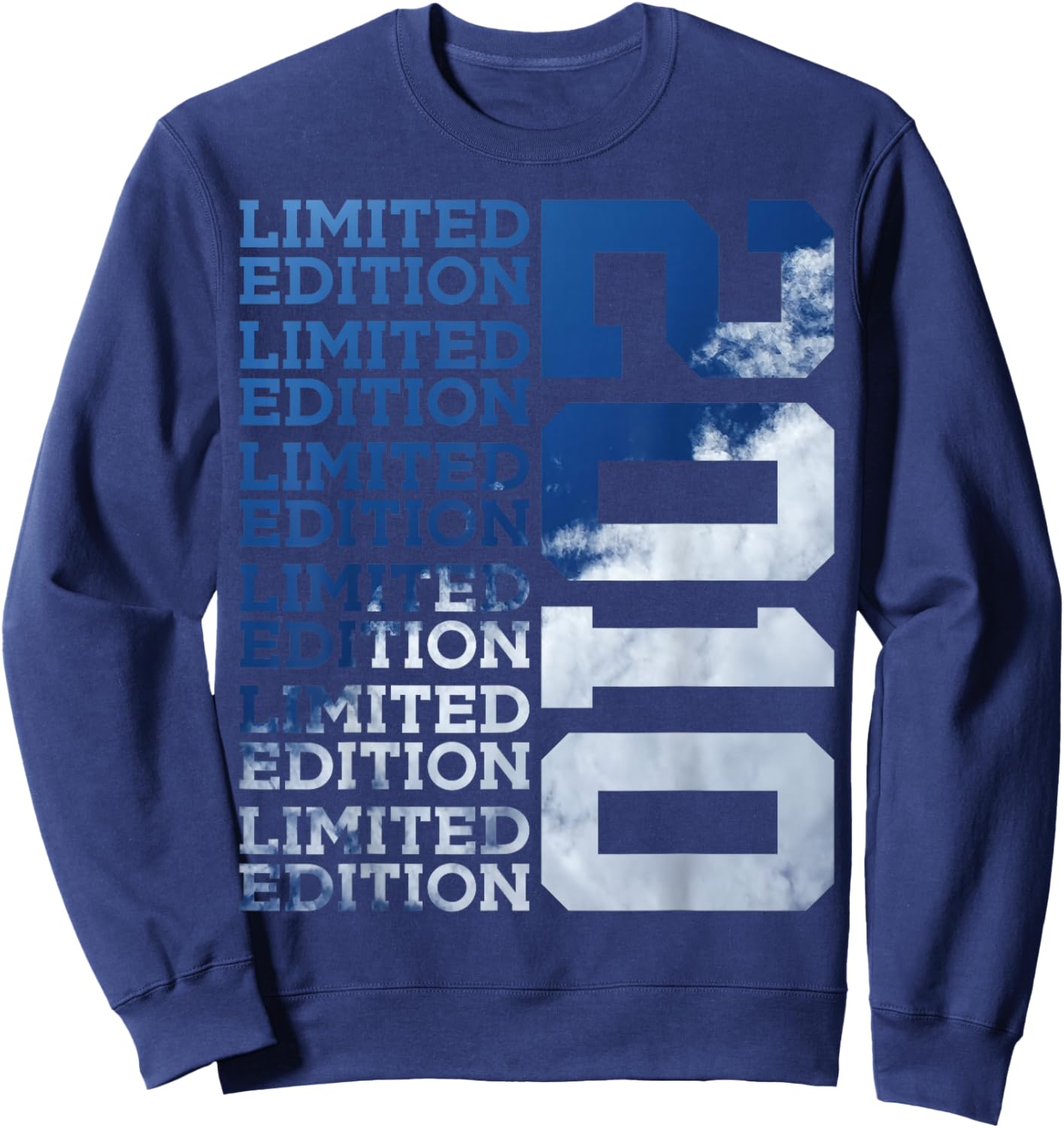 16 Years Limited Edition 2010 16TH Birthday Sweatshirt - Sweatshirt | Navy