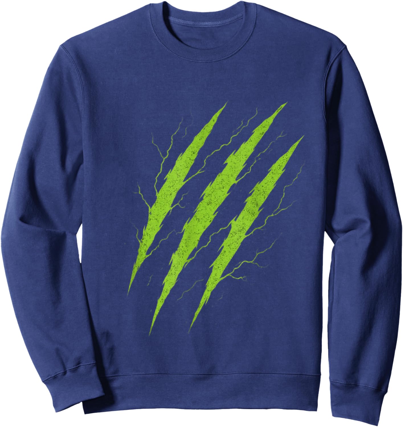 Wild Power: Monster Claw Slash Sweatshirt - Sweatshirt | Navy
