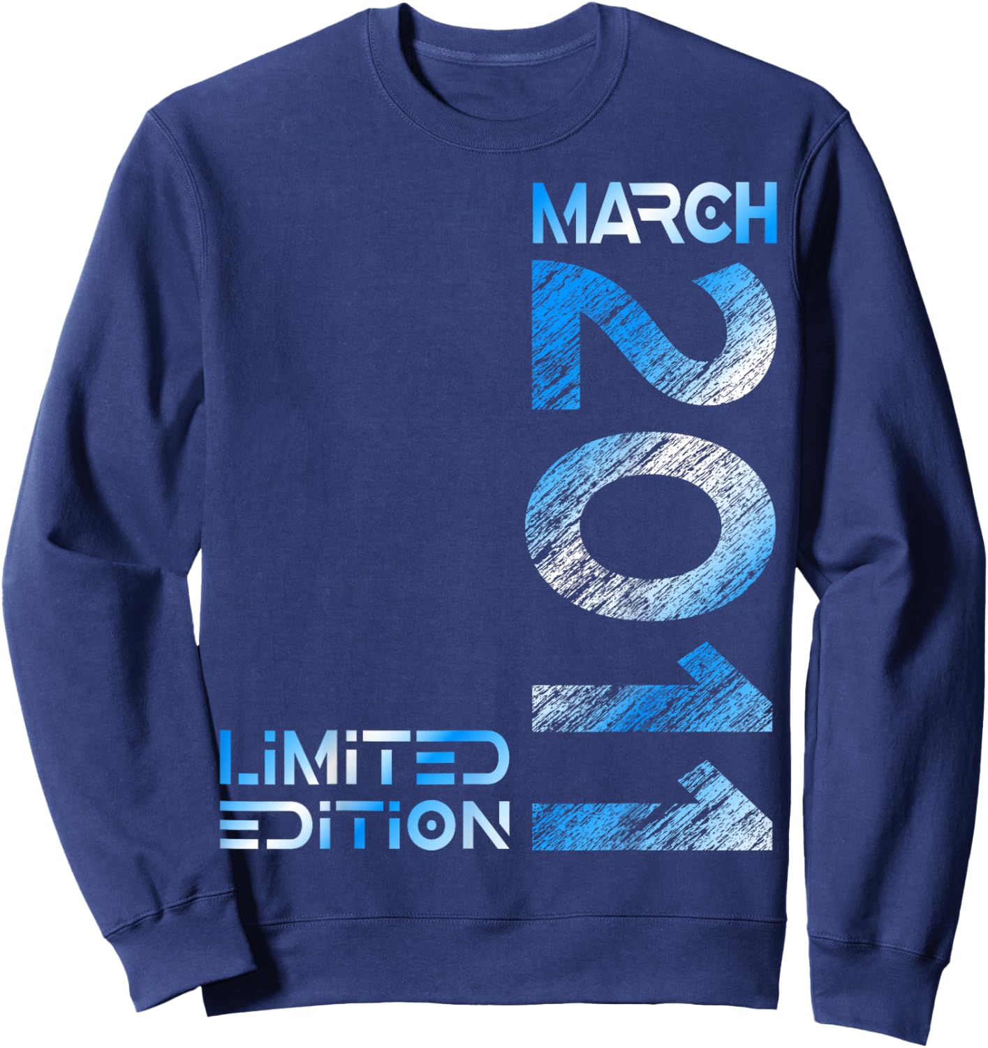 Limited Edition March 2011 Vintage 15. Birthday Sweatshirt - Sweatshirt | Navy