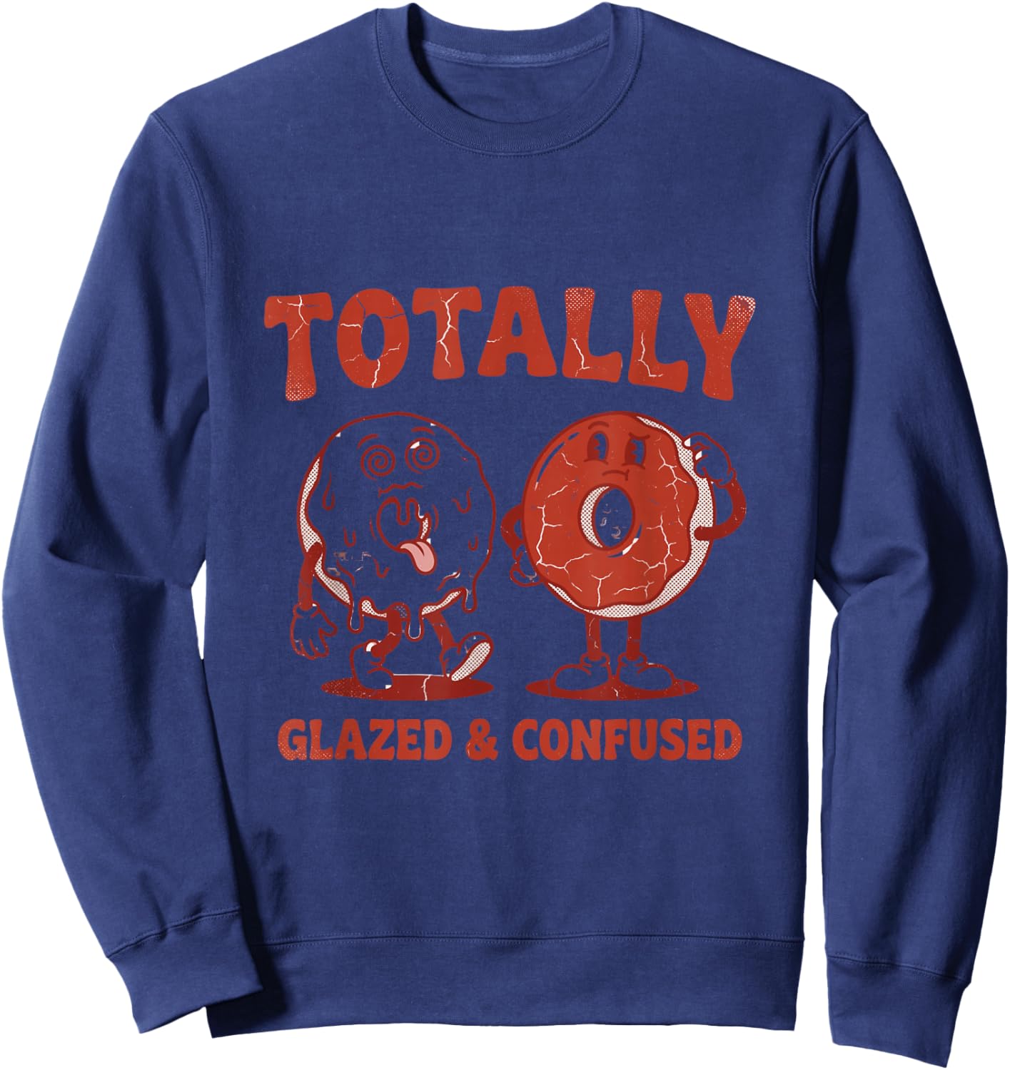 Retro Vintage Funny Inappropriate Embarrassing Sweatshirt - Sweatshirt | Navy
