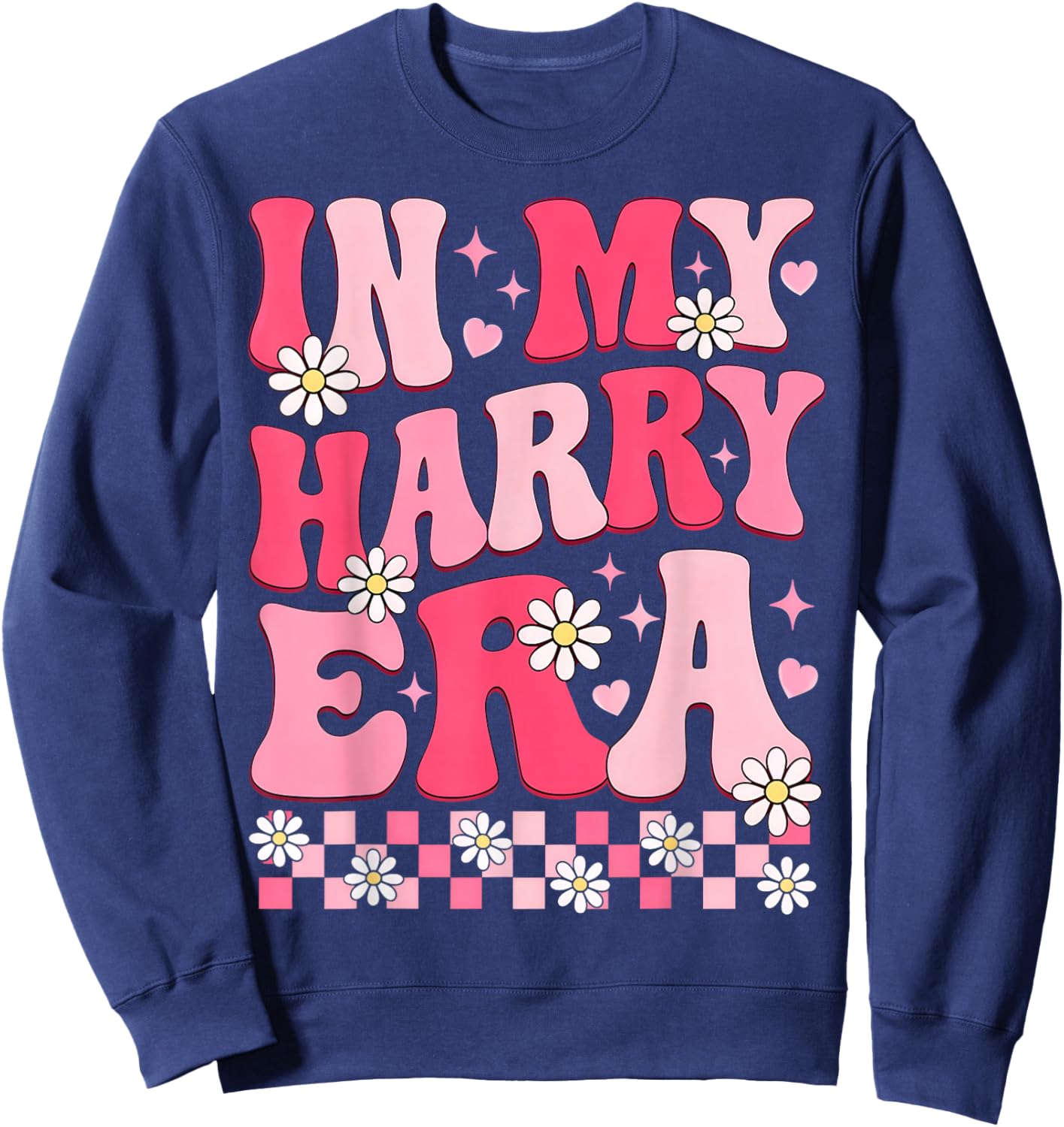 Vintage in My Harry Era Retro Gift Men Women Kids Sweatshirt - Sweatshirt | Navy