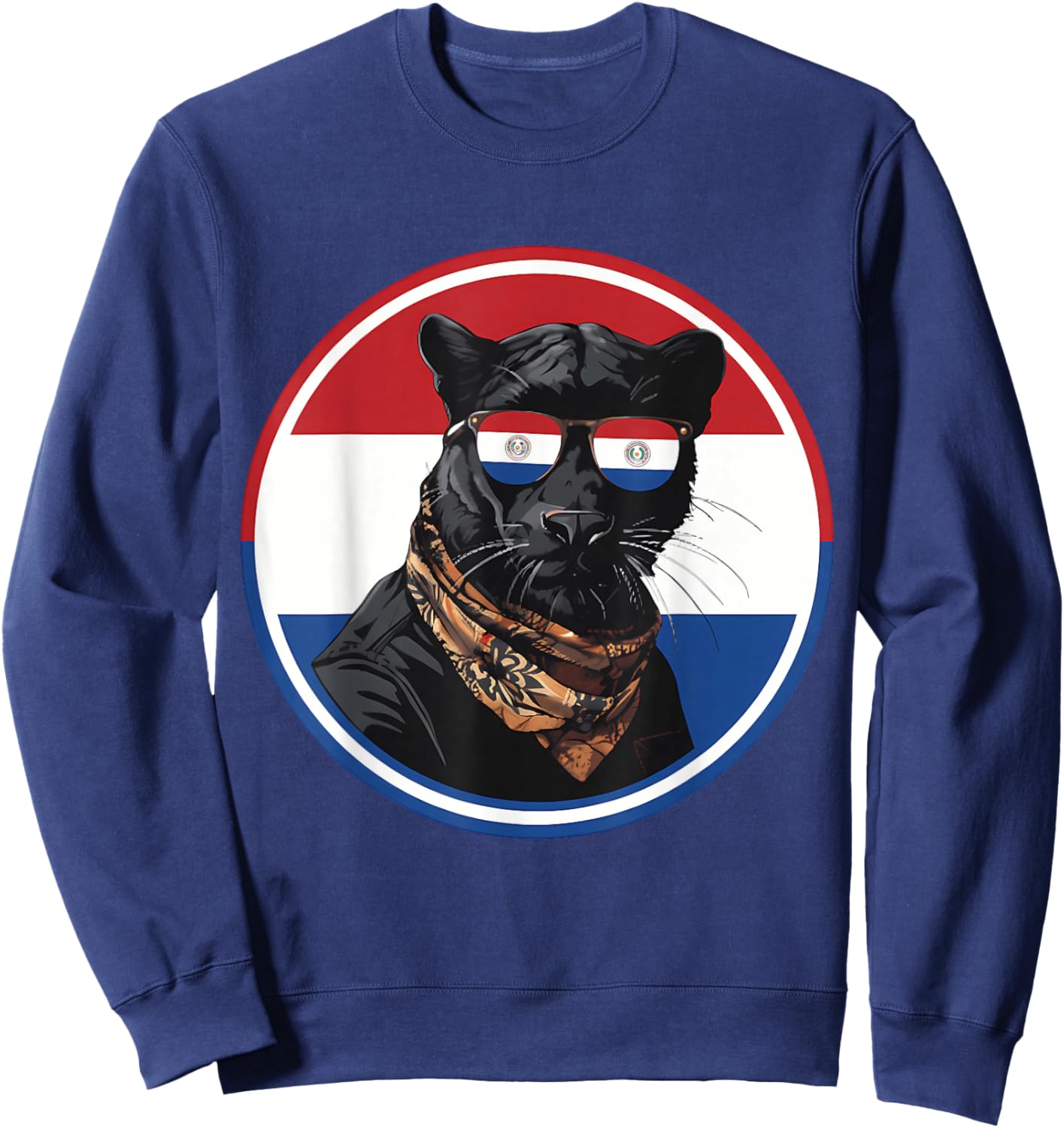 Paraguay Flag Paraguayan Roots Sweatshirt - Sweatshirt | Navy