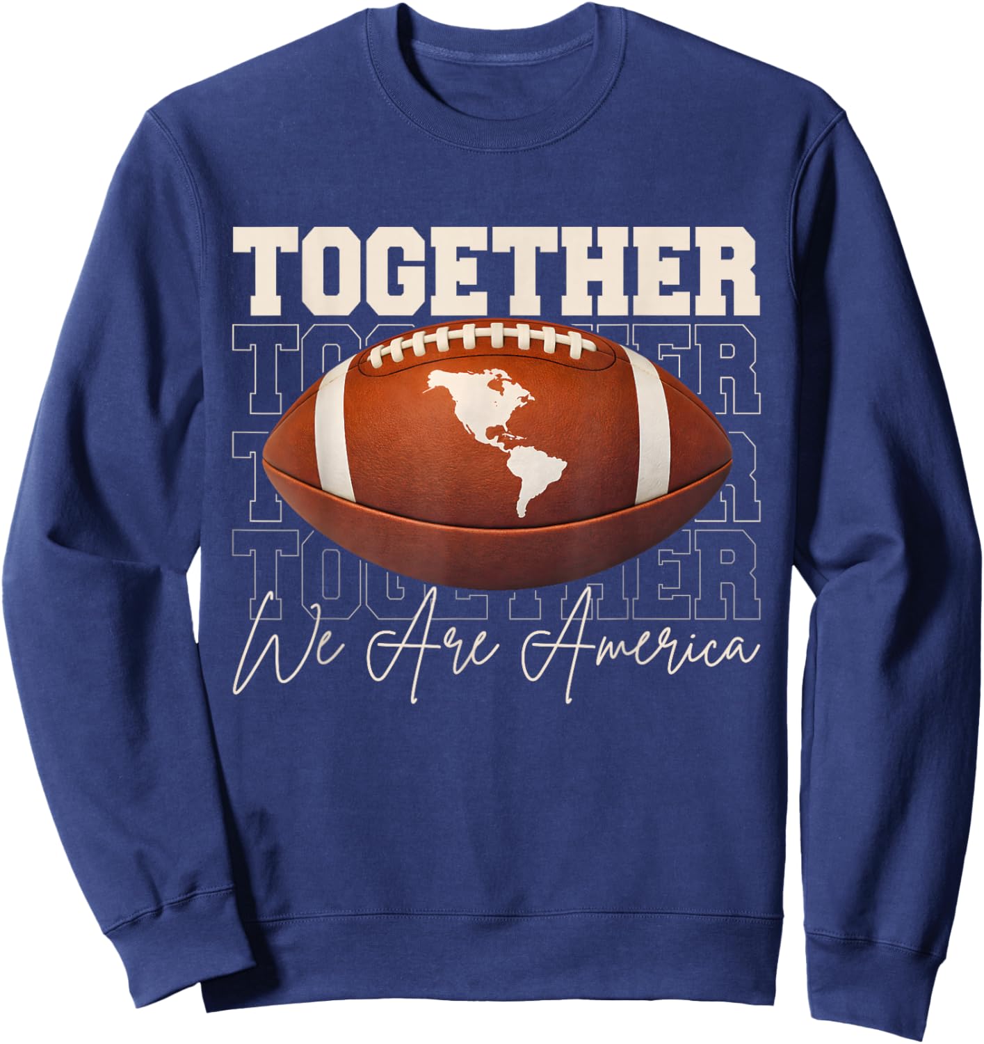 Together We are America Sweatshirt - Sweatshirt | Navy
