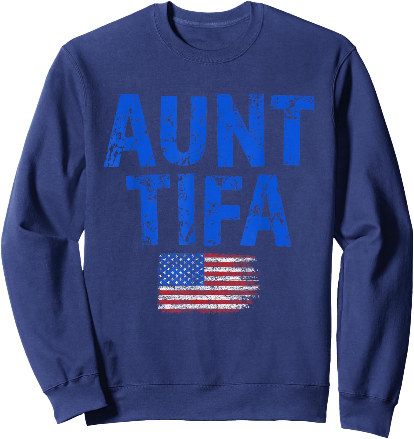 Aunt Tifa Sweatshirt - Sweatshirt | Navy