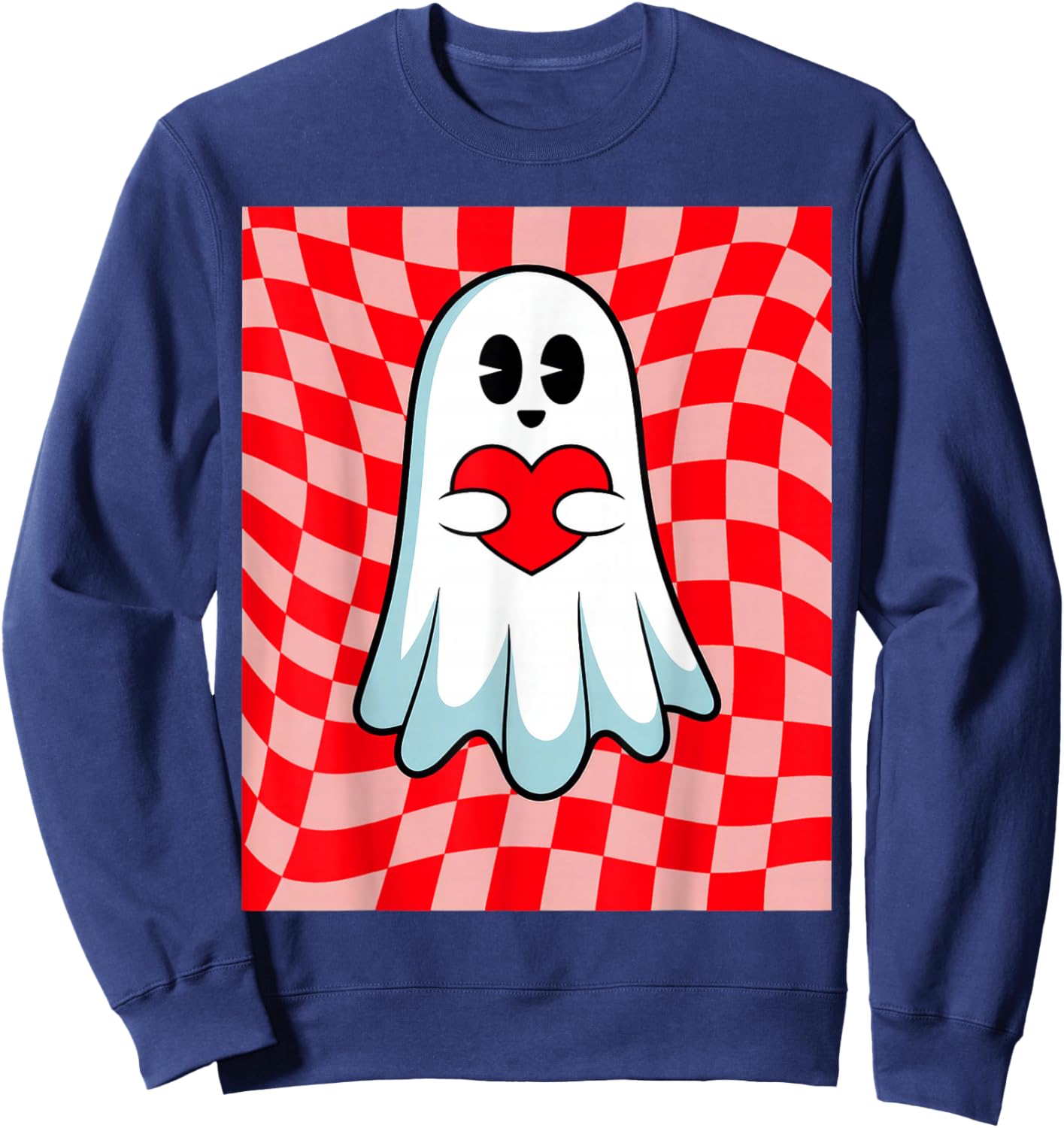 Valentine Ghost Sweatshirt - Sweatshirt | Navy