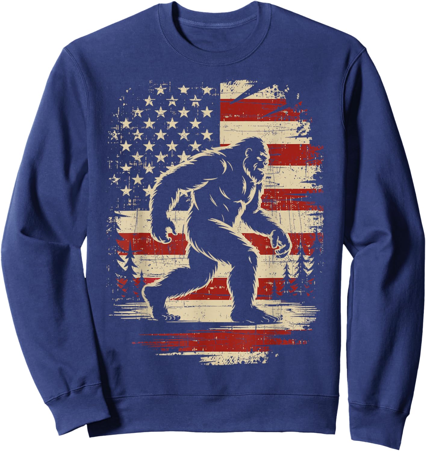 Patriotic 4th of July Sweatshirt - Sweatshirt | Navy