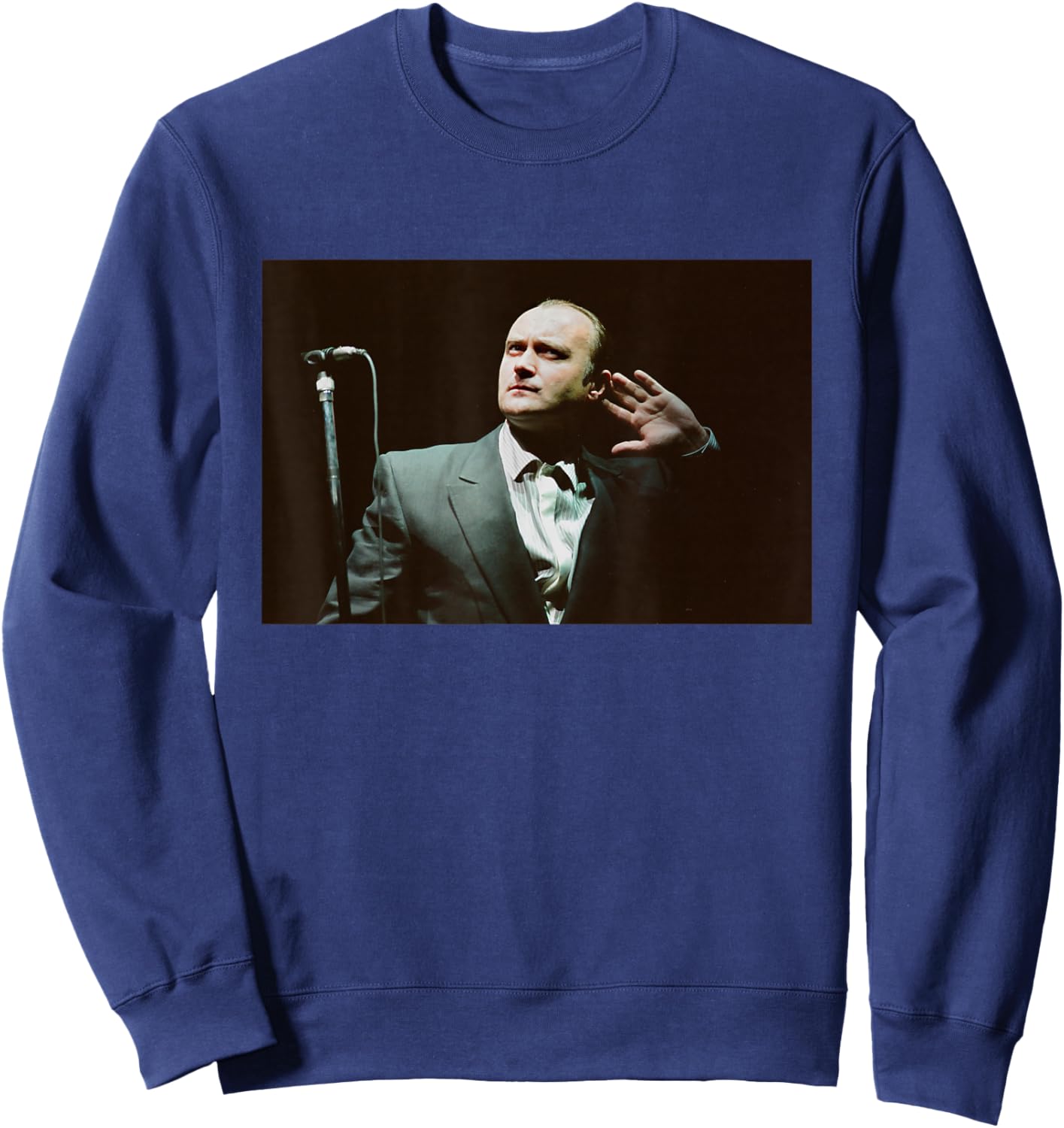 Phil Collins Live On Stage 1990 Sweatshirt - Sweatshirt | Navy
