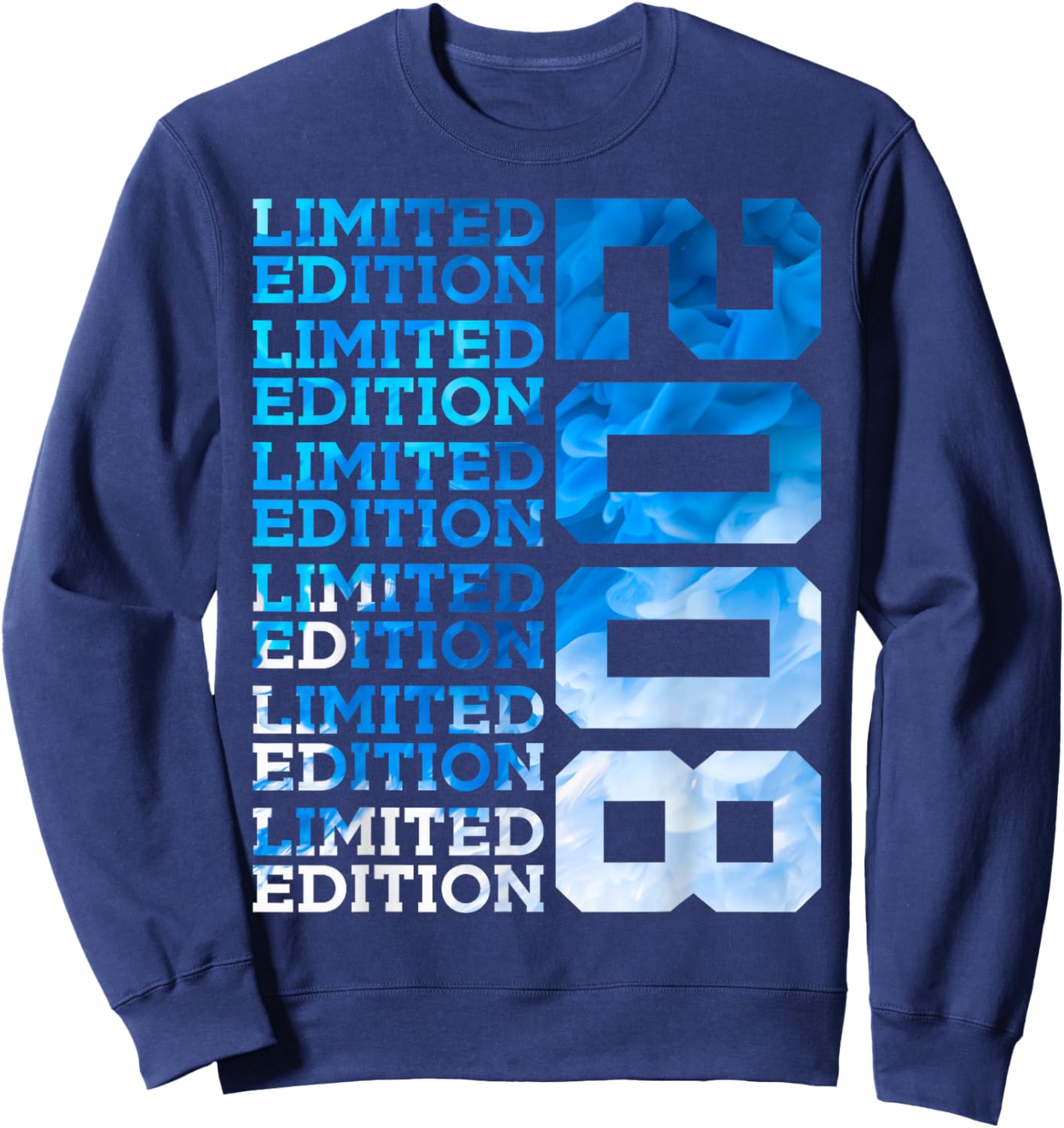 18 Years Limited Edition 2008 18TH Birthday Sweatshirt - Sweatshirt | Navy