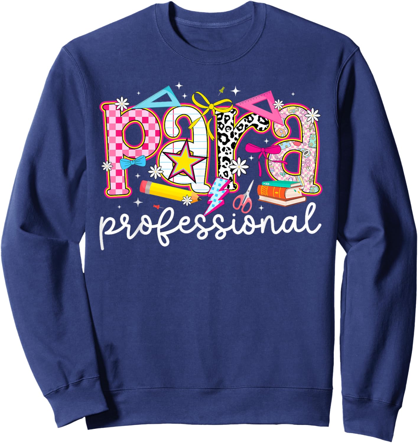 Paraprofessional Preppy Parapro para Sweatshirt - Sweatshirt | Navy
