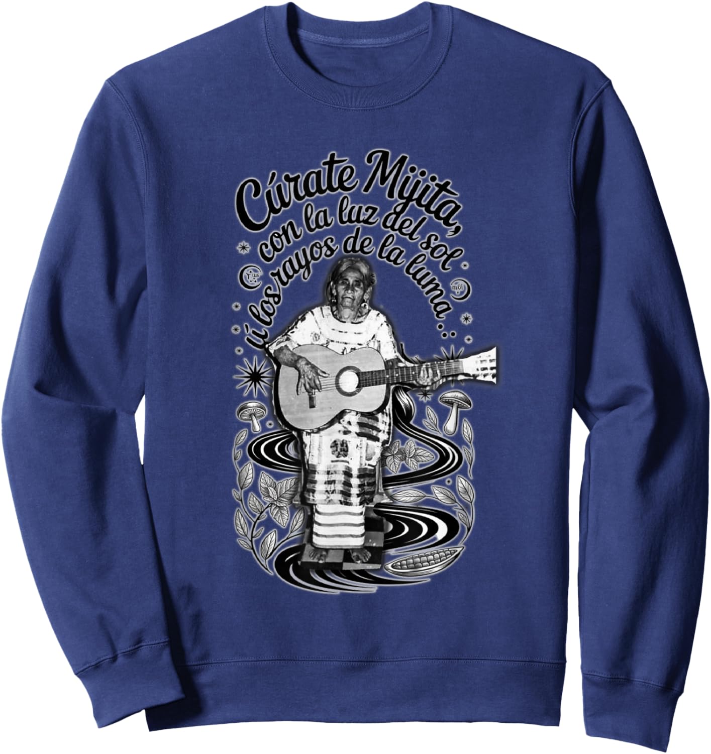 Maria Sabina, Curandera Mexicana Sweatshirt - Sweatshirt | Navy
