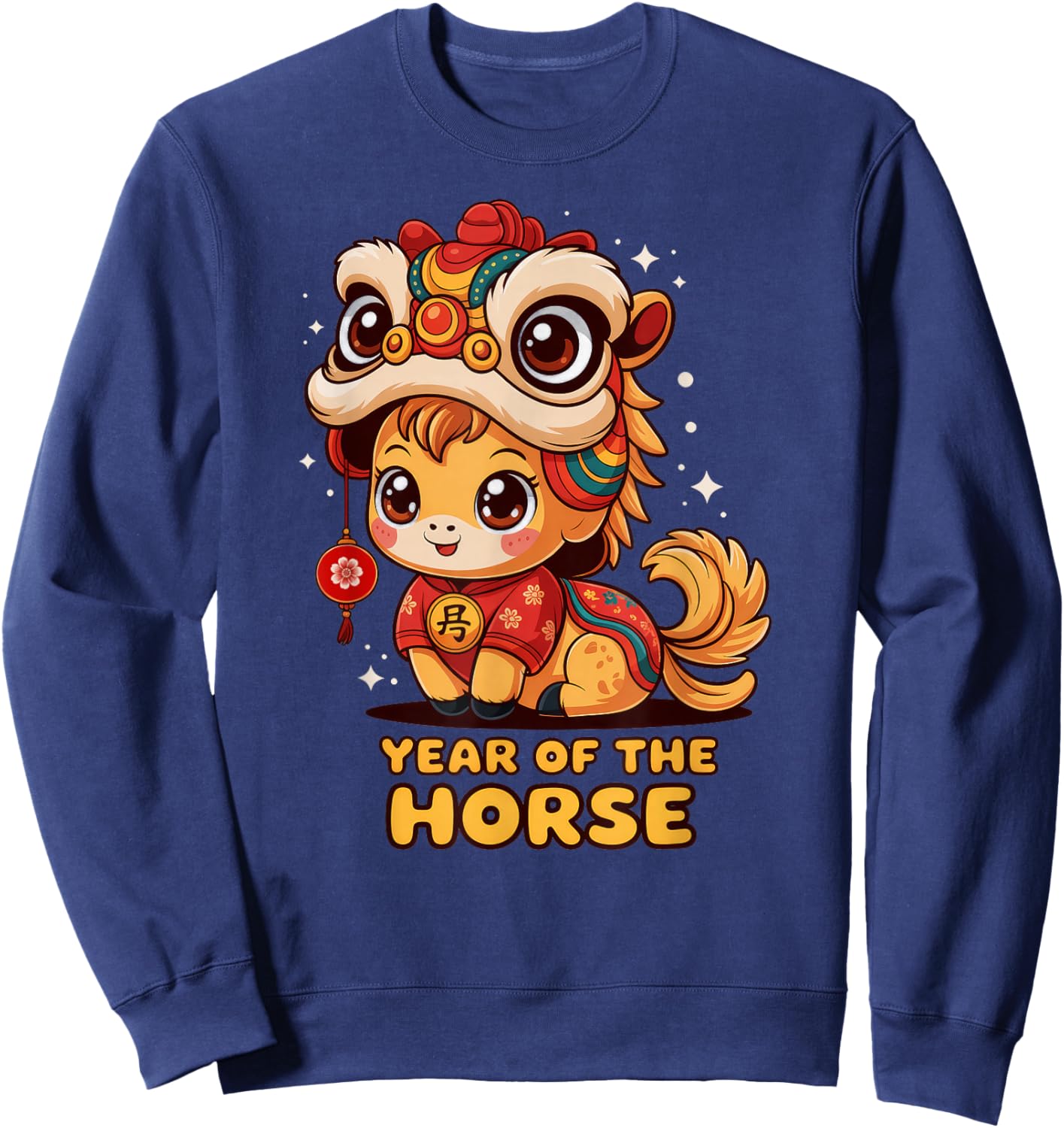 Chinese New Year of The Horse 2026 Lunar New Year Sweatshirt - Sweatshirt | Navy