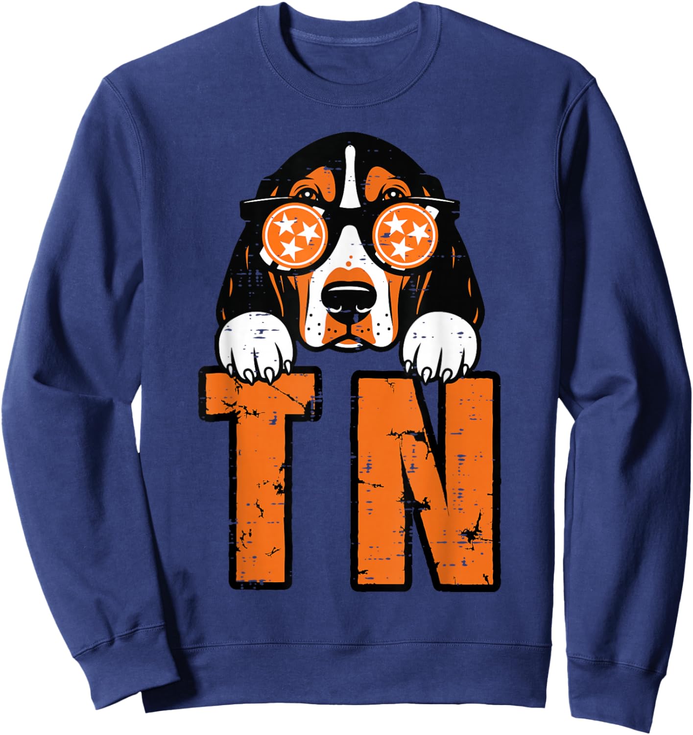 Tennessee Dog Men Kids Women Boys Girls Youth Teen Sweatshirt - Sweatshirt | Navy