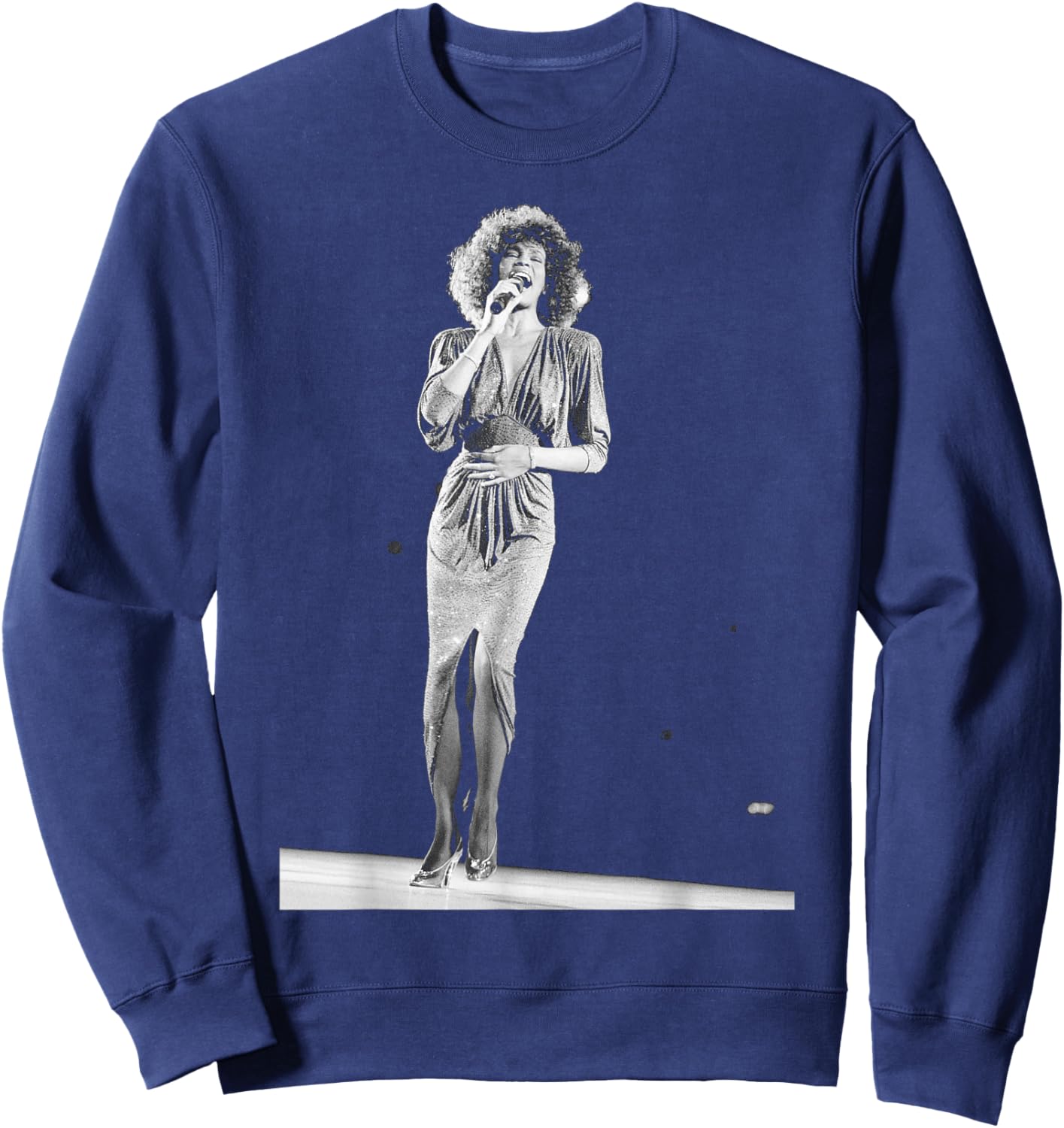 Whitney Houston Live The Greatest Love Tour How Will I Know Sweatshirt - Sweatshirt | Navy