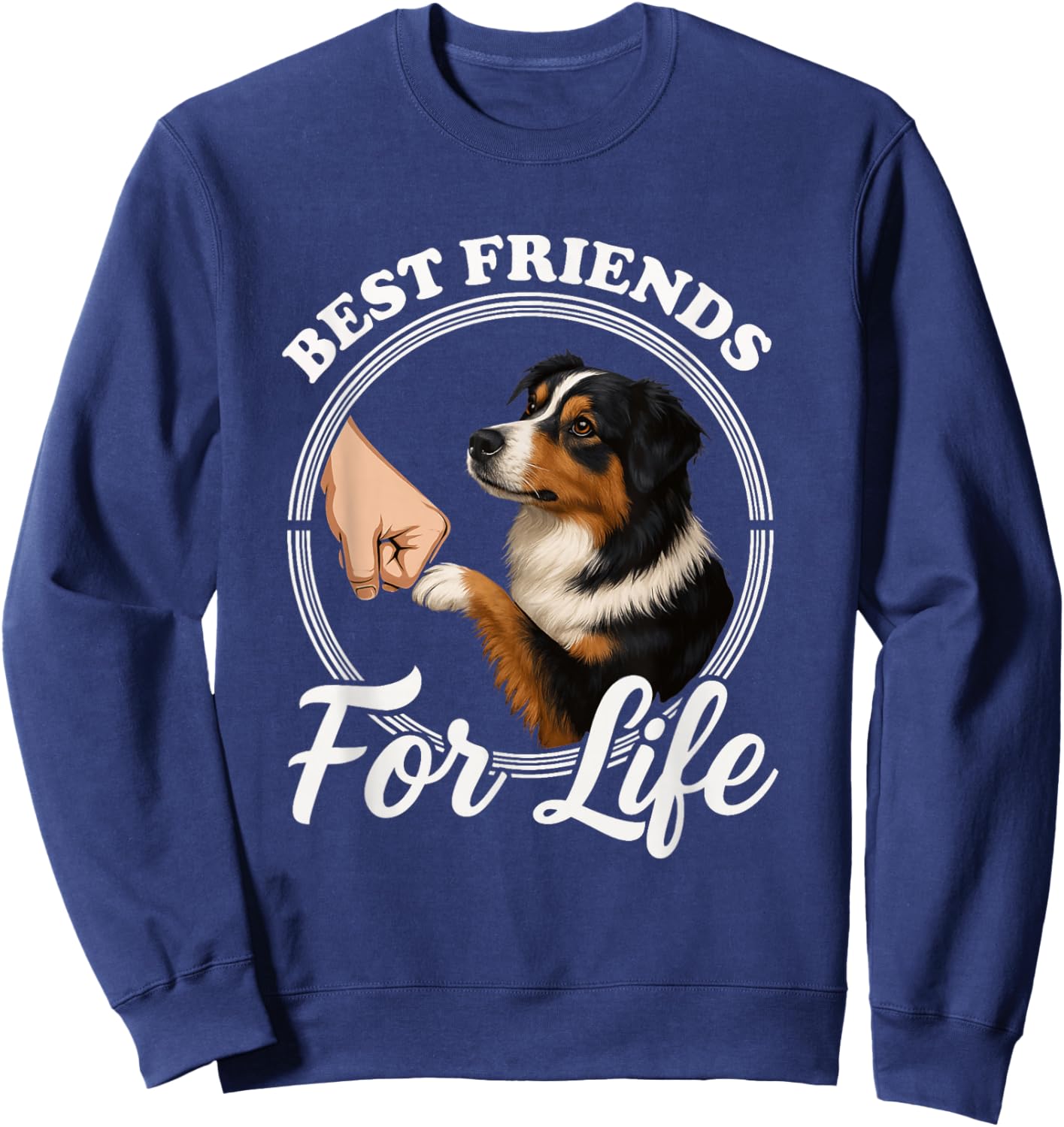Australian Shepherd Dog Lover Design Australian Shepherd Sweatshirt - Sweatshirt | Navy