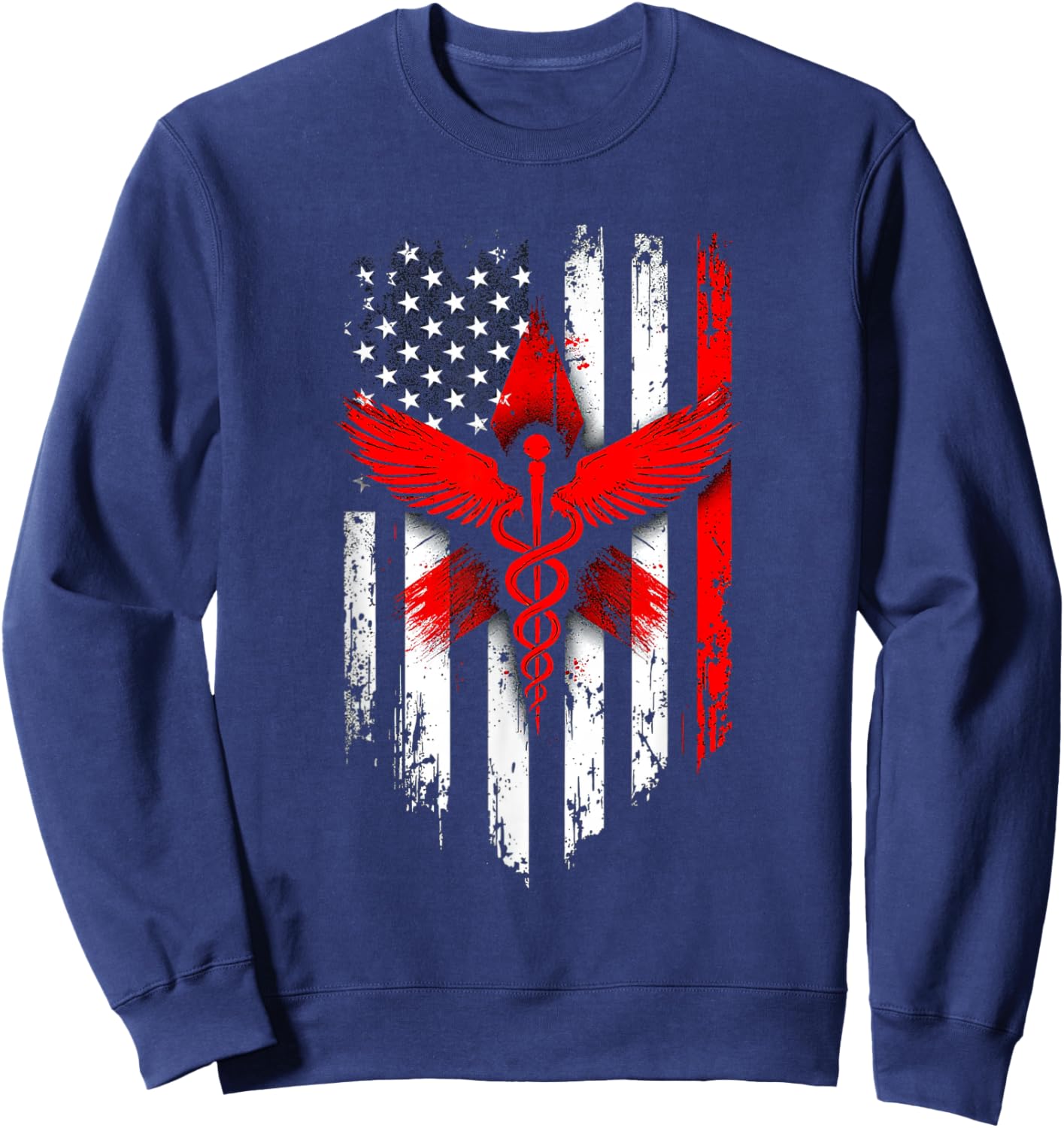 Medical Symbol Sweatshirt - Sweatshirt | Navy