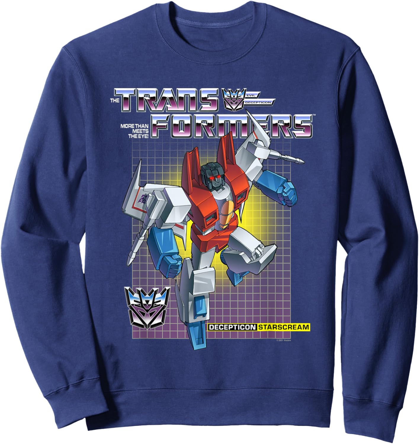 Transformers Decepticon Starscream Sweatshirt - Sweatshirt | Navy