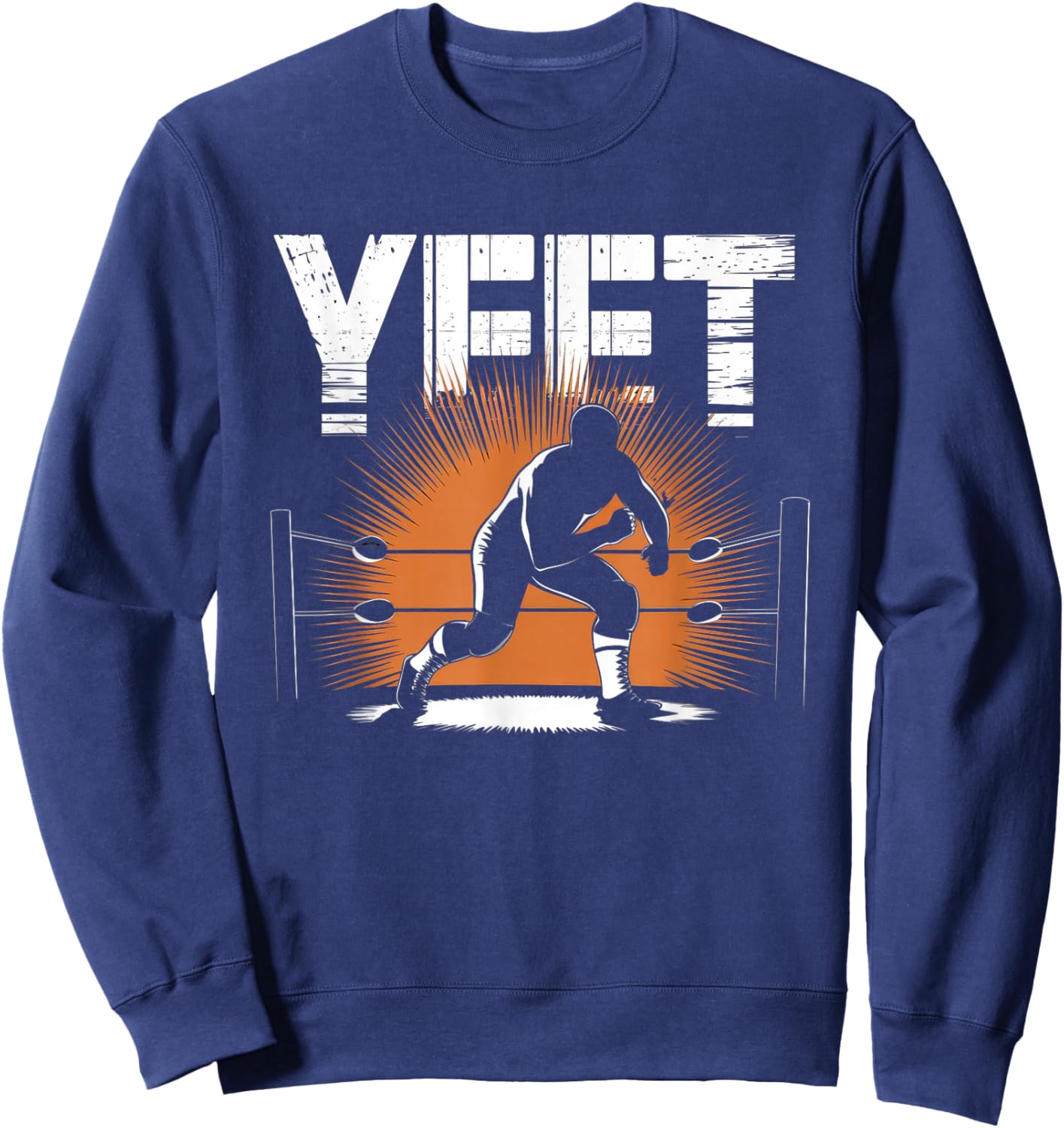 Yeet Funny Saying Meme Slang Men Boys Kids Women Sweatshirt - Sweatshirt | Navy