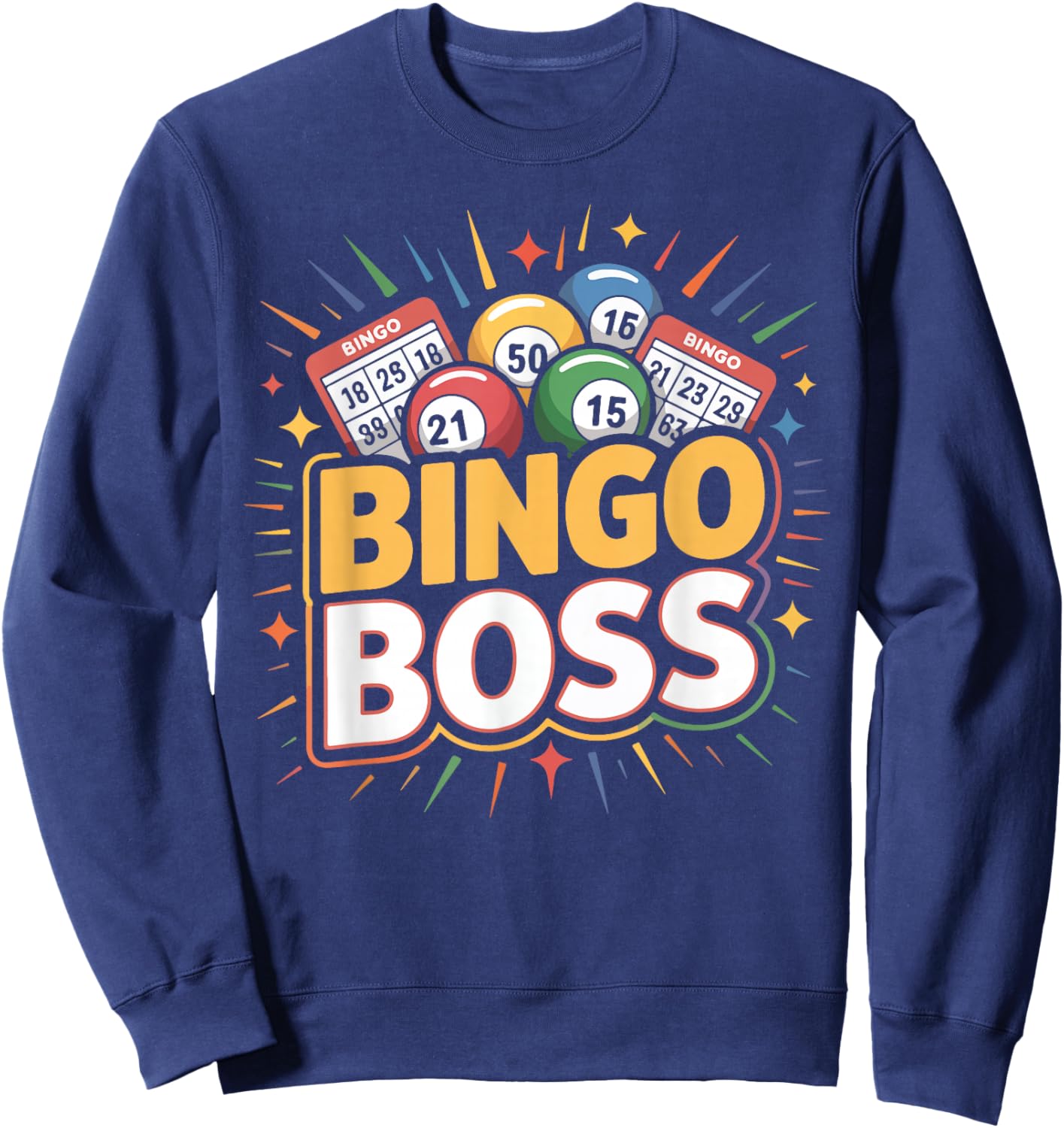 Bingo Player Bingo Boss Sweatshirt - Sweatshirt | Navy