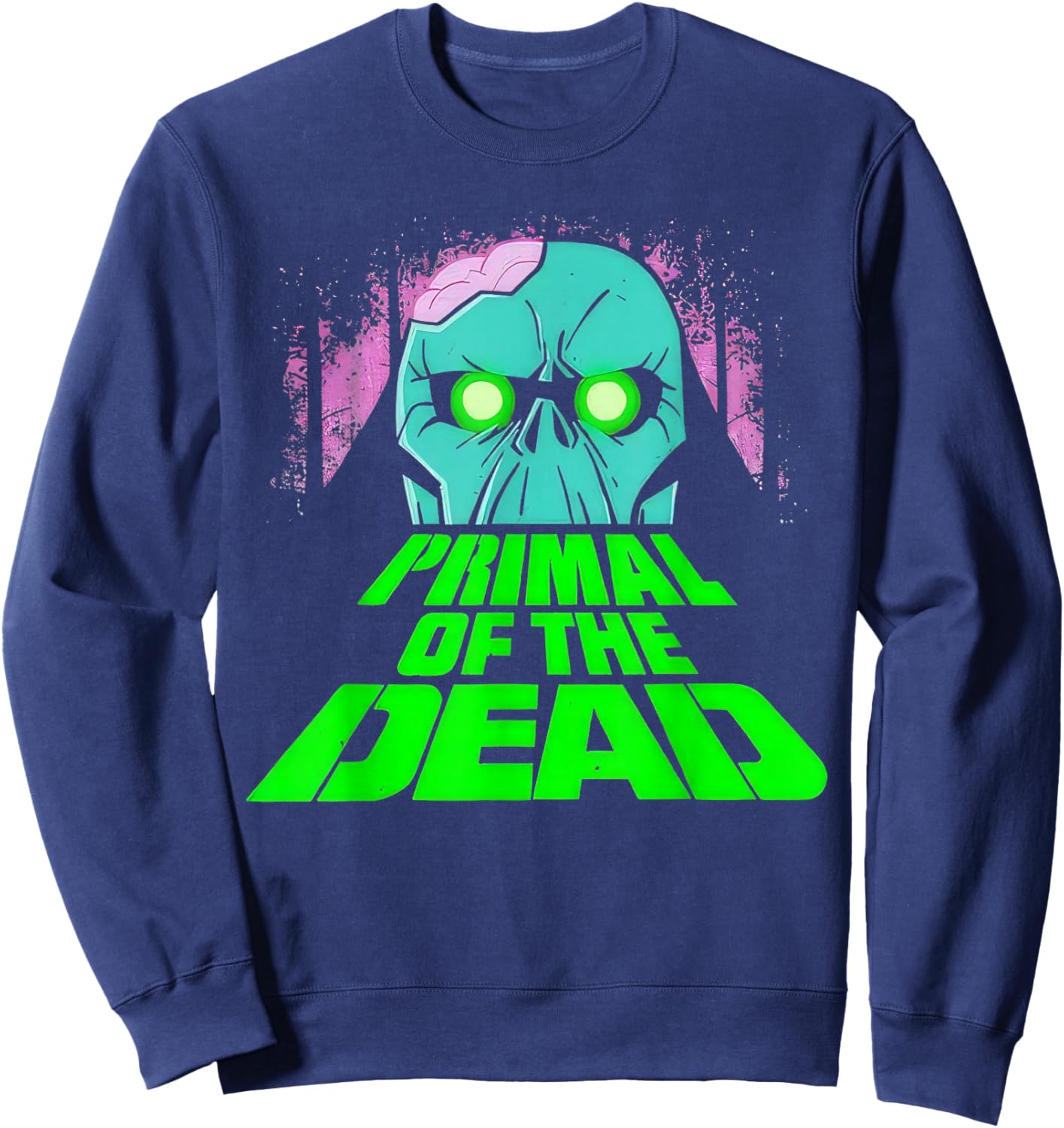 Primal of The Deads Genndy Tartakovsky's Primal Sweatshirt - Sweatshirt | Navy