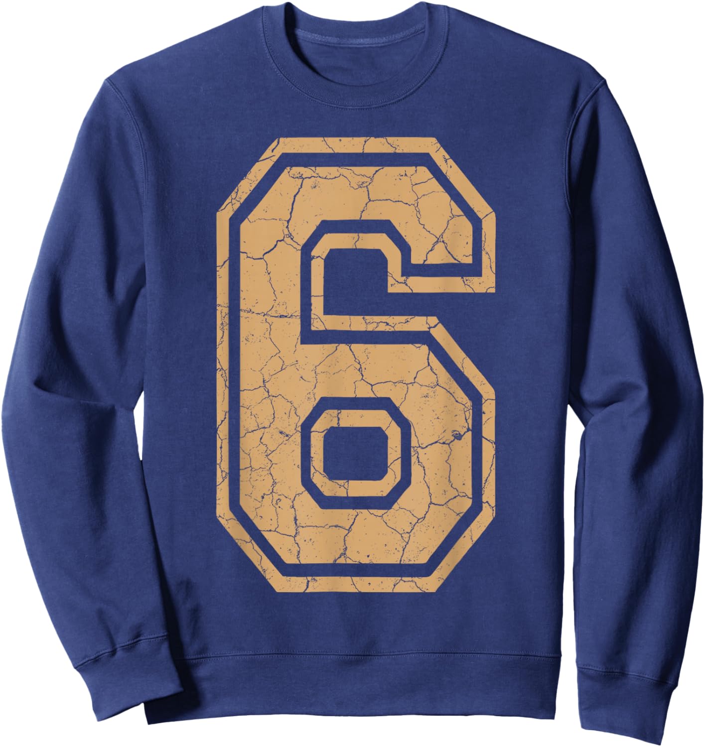 Funny Number 6 67 Meme Costume Matching Group Halloween Sweatshirt - Sweatshirt | Navy