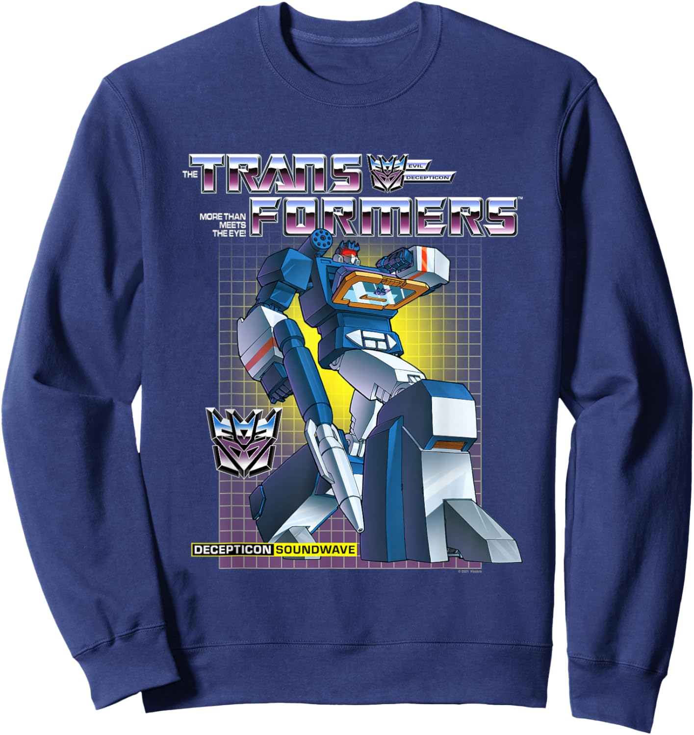 Transformers Soundwave Sweatshirt - Sweatshirt | Navy