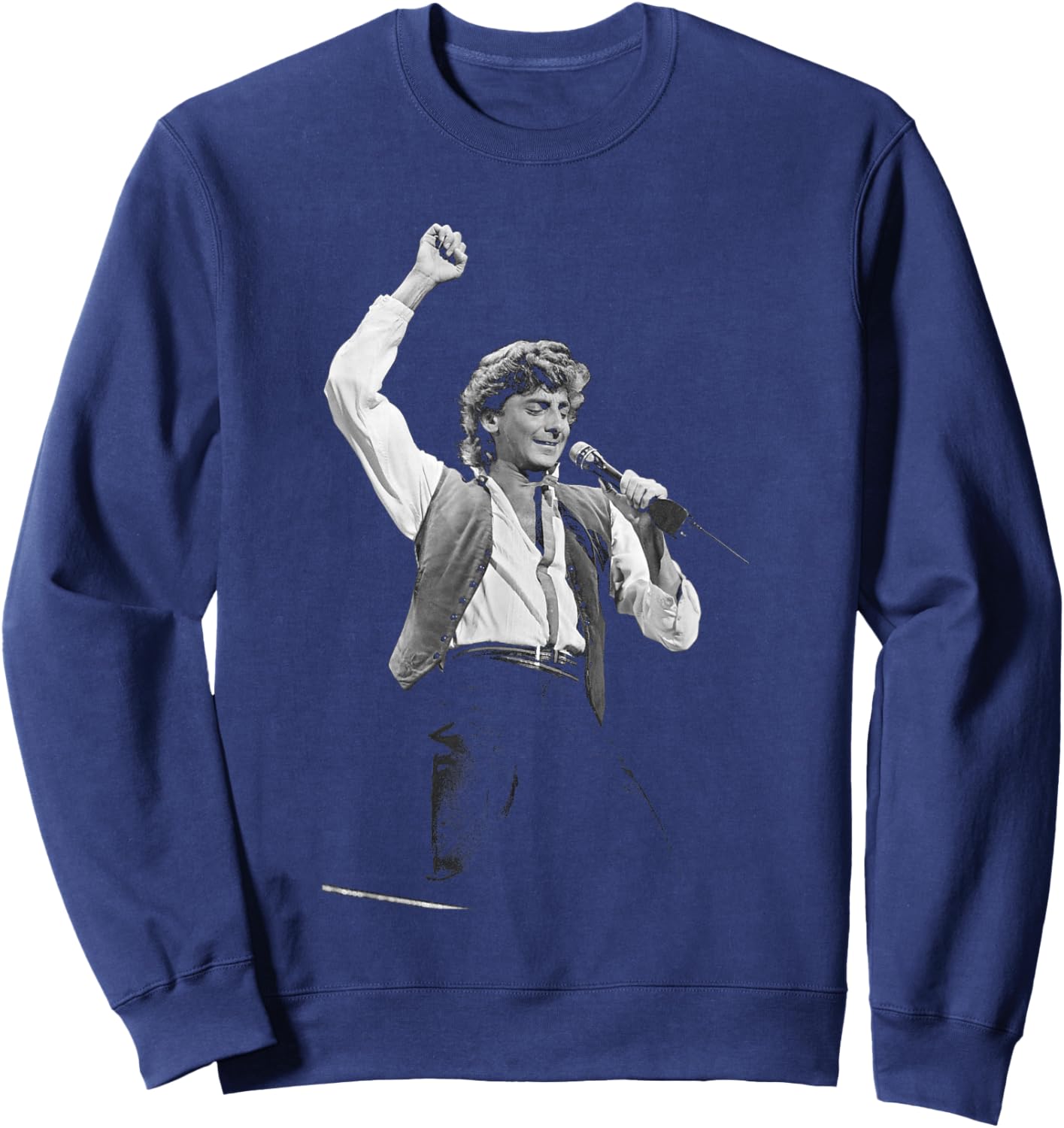 Barry Manilow Blenheim Palace Open Air Concert 1983 Sweatshirt - Sweatshirt | Navy