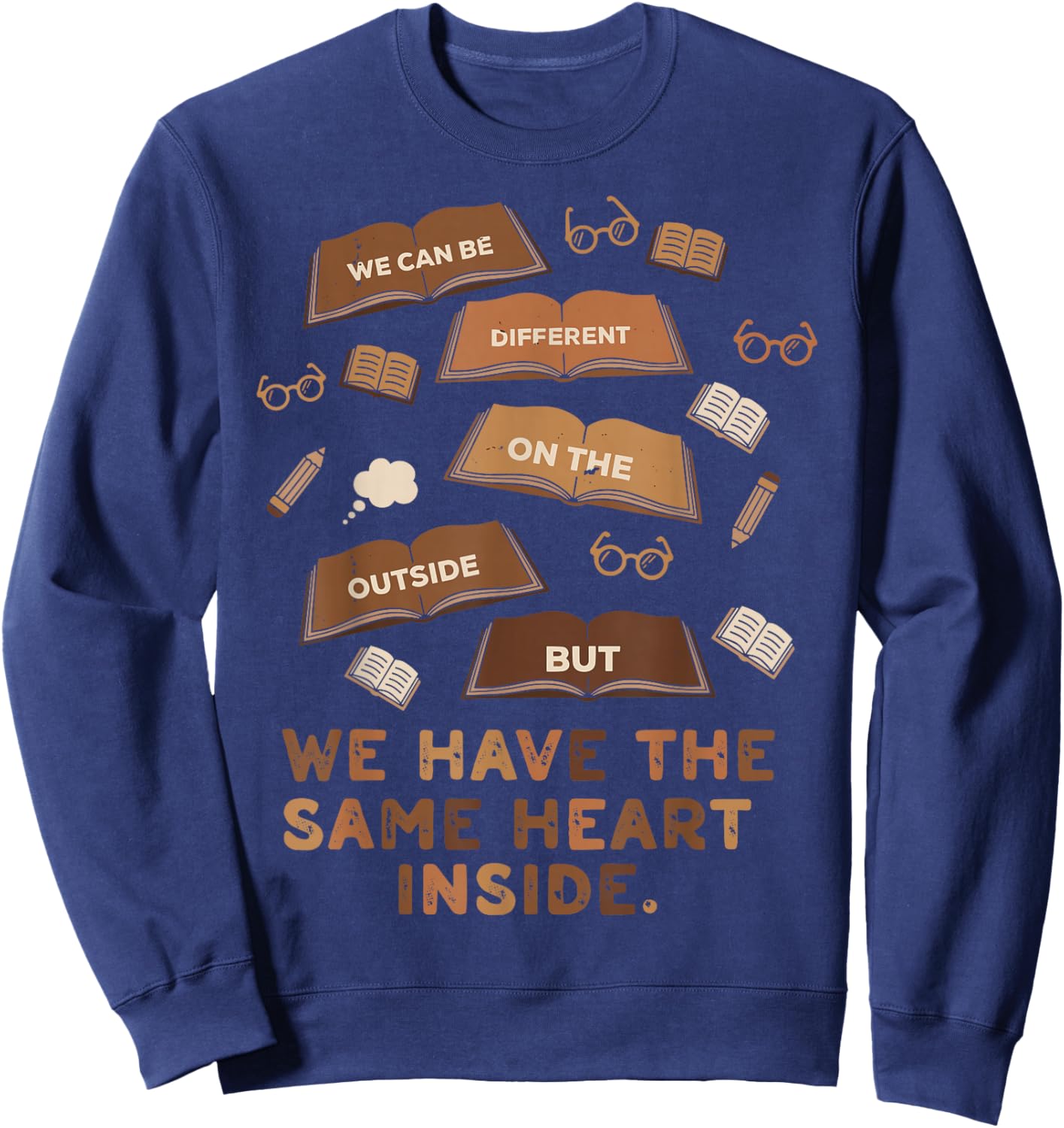 African American History Black History Kids Sweatshirt - Sweatshirt | Navy