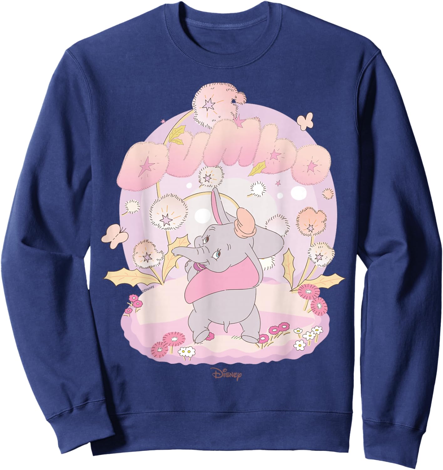 Disney Dumbo Classic Jumbo Kawaii Sweatshirt - Sweatshirt | Navy