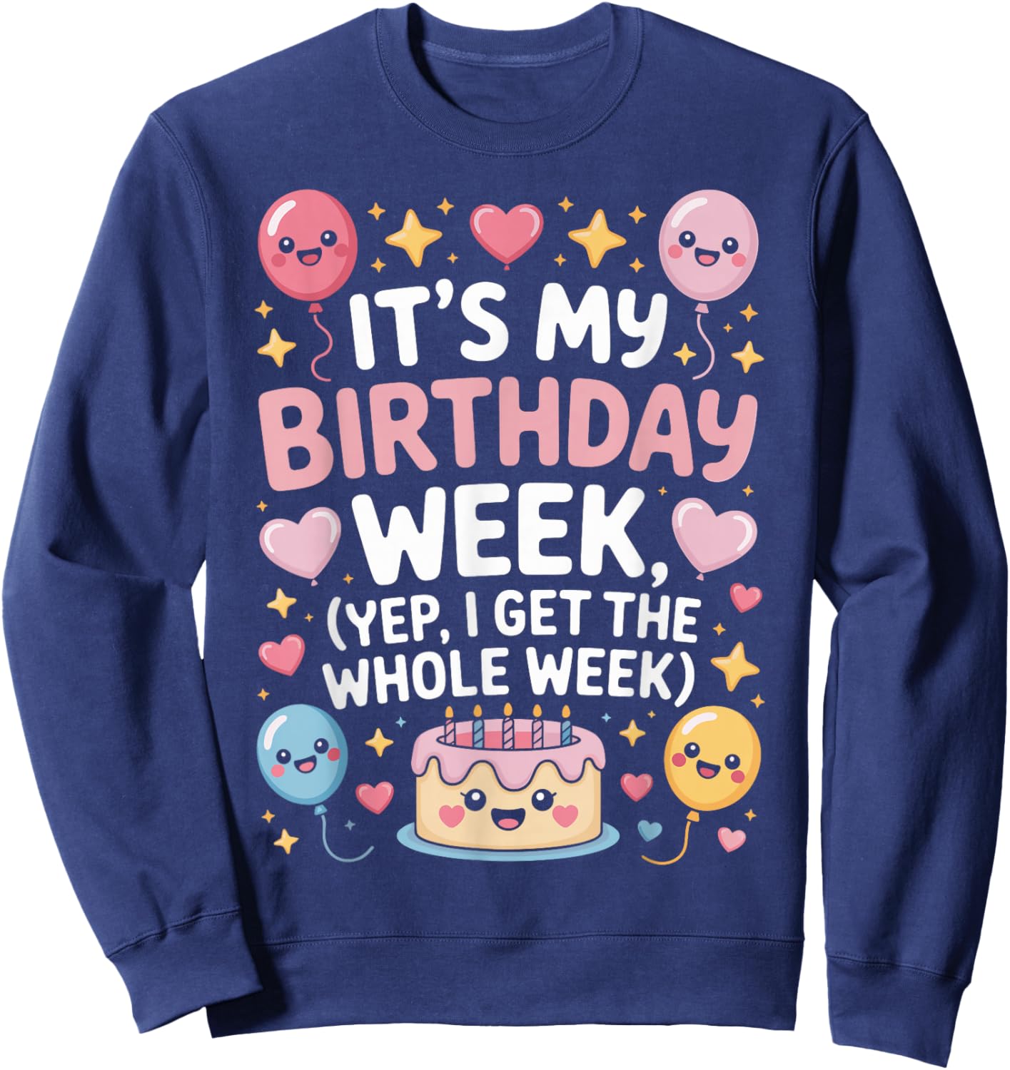 Colorful Sweatshirt - Sweatshirt | Navy
