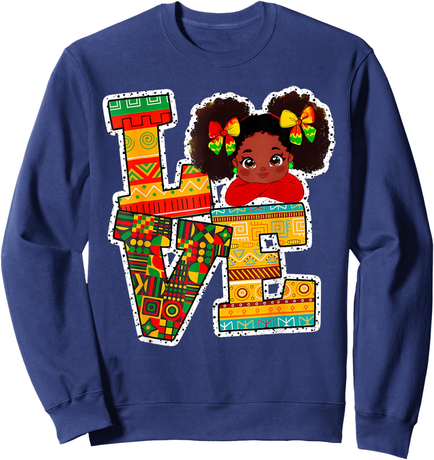 American African Sweatshirt - Sweatshirt | Navy