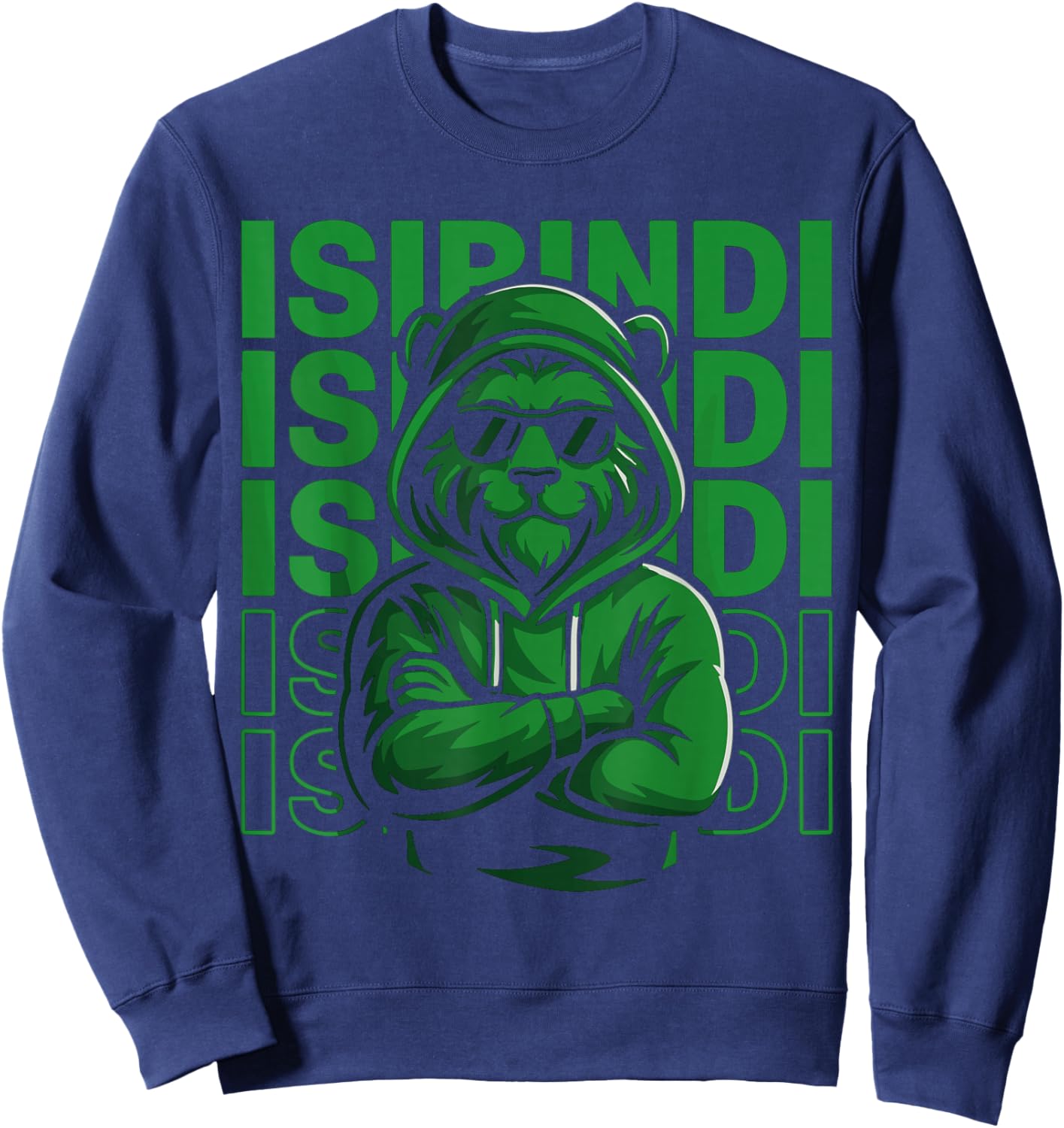 ISIBINDI Cool Lion Sweatshirt - Sweatshirt | Navy