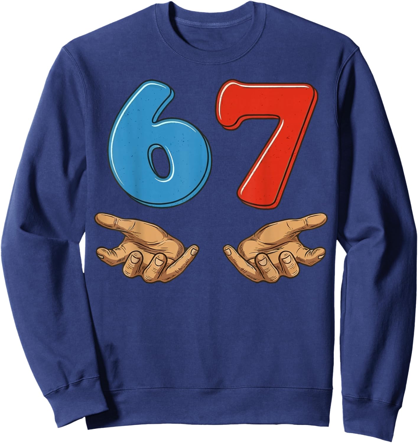 67 Six Seven Sweatshirt - Sweatshirt | Navy