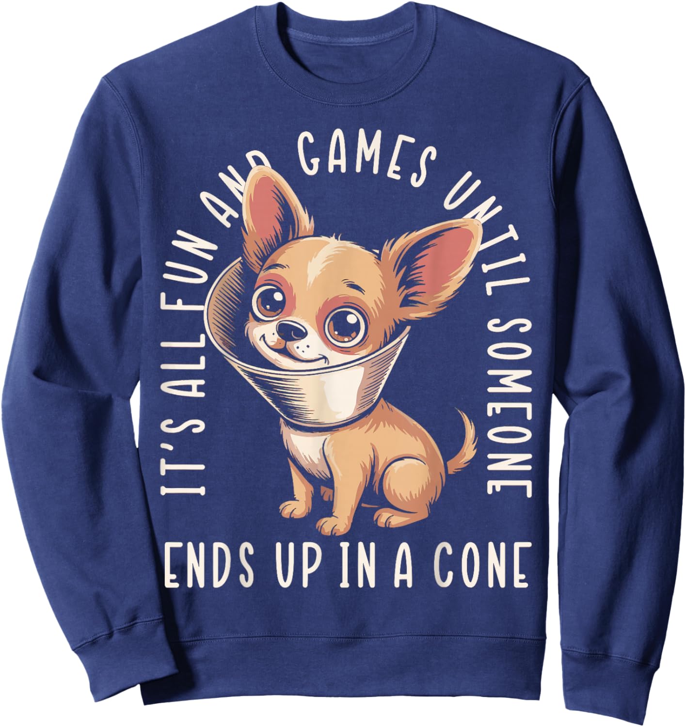 Funny Veterinary Technician Future Veterinarian Pet Vet Tech Sweatshirt - Sweatshirt | Navy